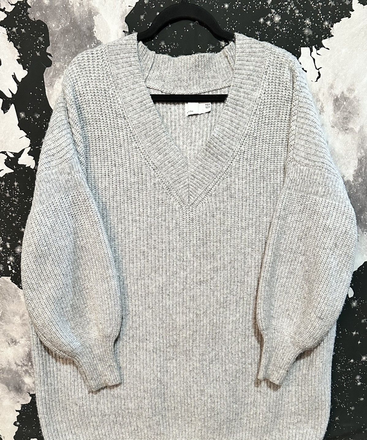 Asos Asos Design Curve Oversized V-neck Sweater Size XL / US 12-14 / IT 48-50 - 1 Thumbnail