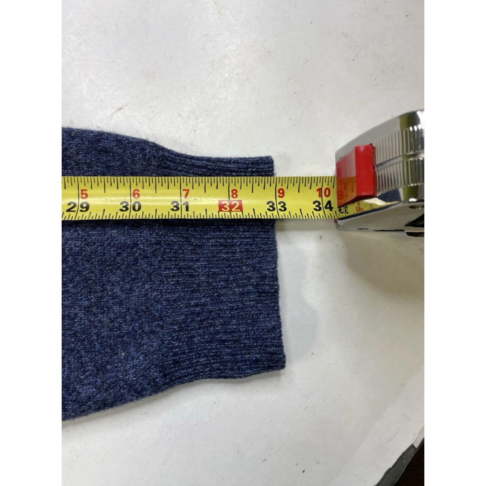 Vineyard Vines Vineyard Vines Sweater Men XL 1/4 Zip Wool Knit Pullover Zipper Mock Neck Long Sleeve Blue Solid Golf Everyday Comfort Size US XL / EU 56 / 4 - 5 Thumbnail