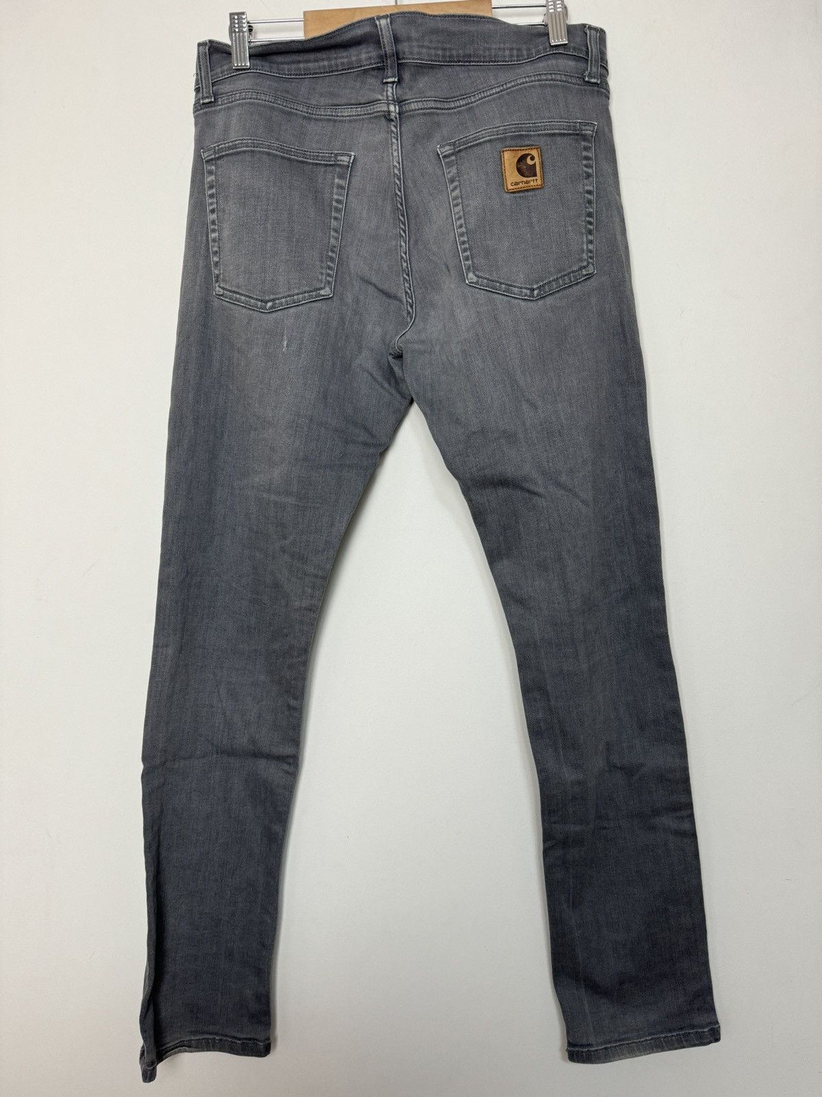 Carhartt Vintage sun faded distressed carhartt denim jeans workstyle Size US 33 - 2 Thumbnail