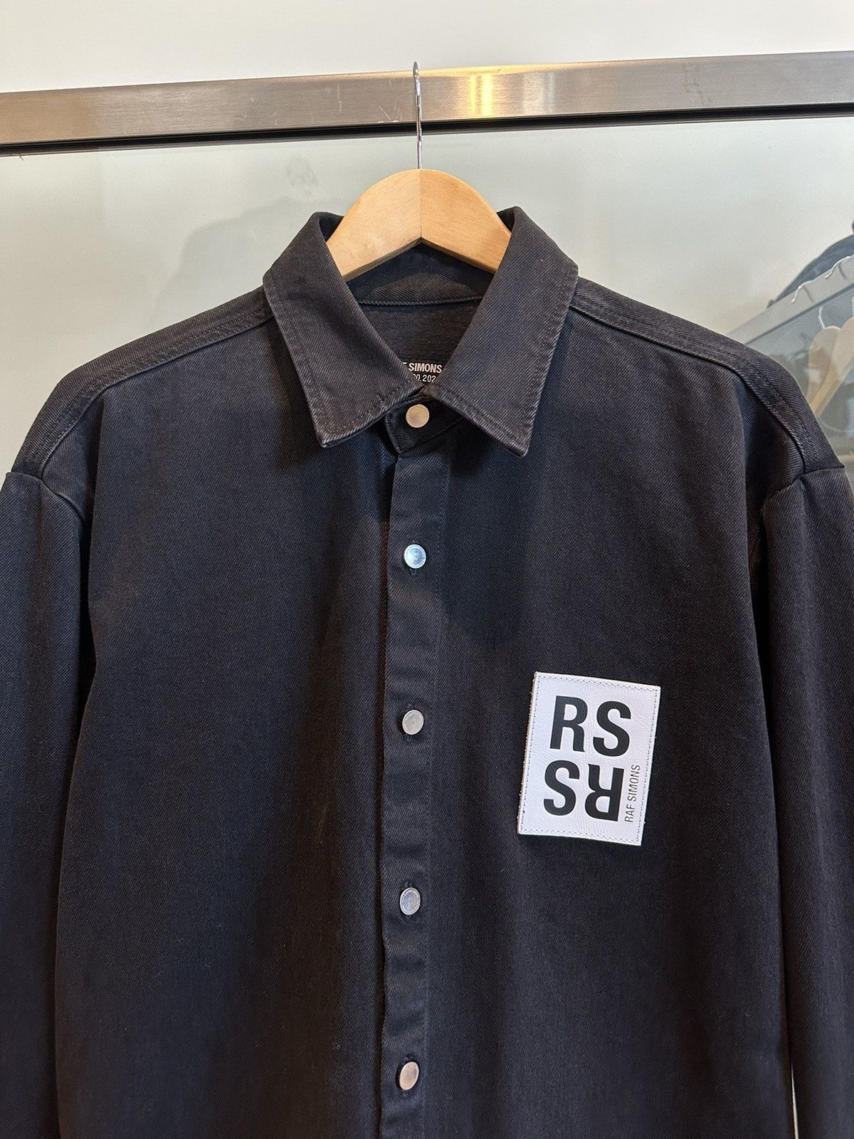 Raf Simons RAF SIMONS BLACK DENIM JACKET Size US L / EU 52-54 / 3 - 3 Thumbnail