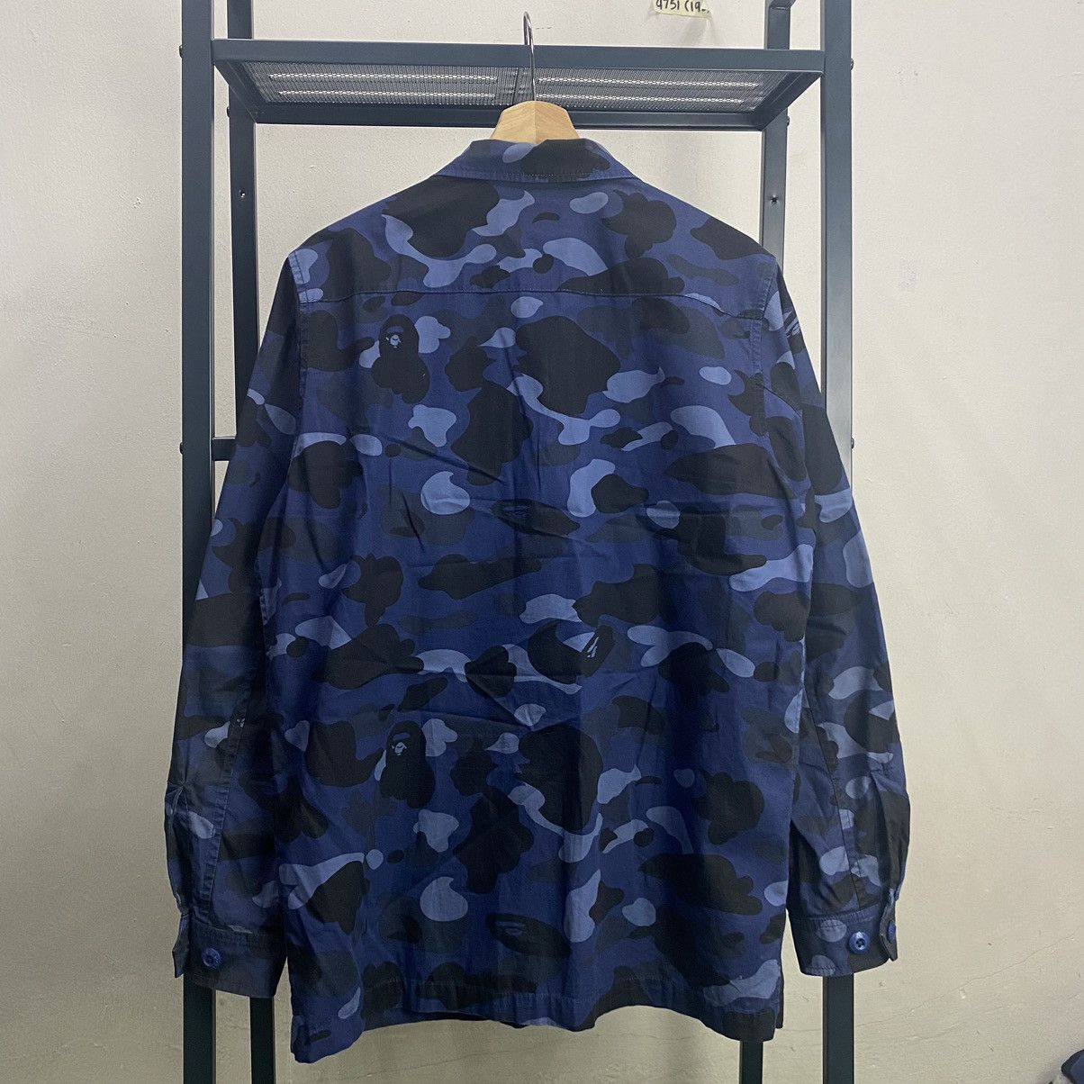 Bape RARE‼️A Bathing Ape Multi Pocket Purple Camo Shirt Button Ups Size US L / EU 52-54 / 3 - 2 Thumbnail