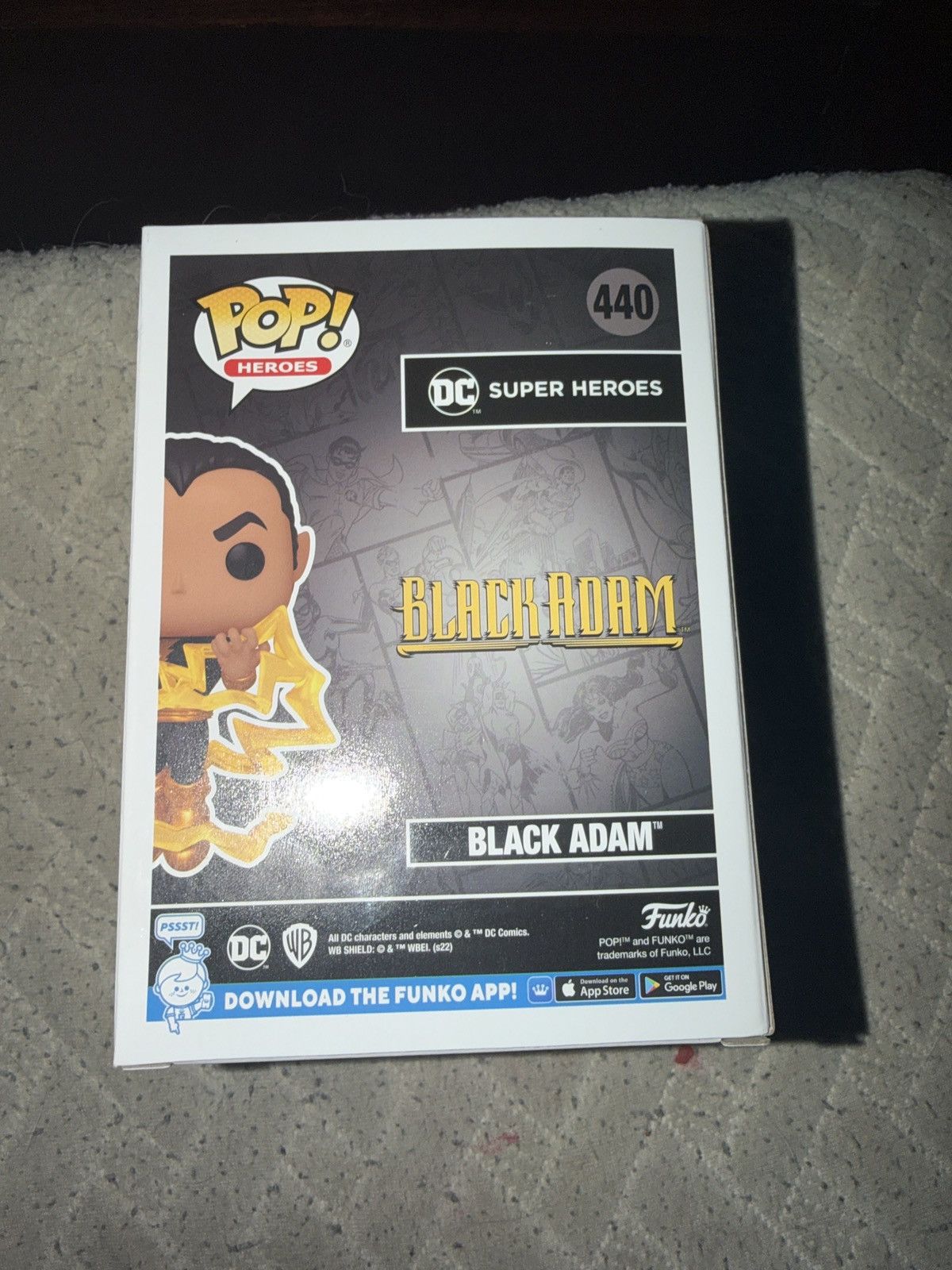 DC Comics Funko Pop! Black Adam Vinyl Figure Size ONE SIZE - 2 Thumbnail