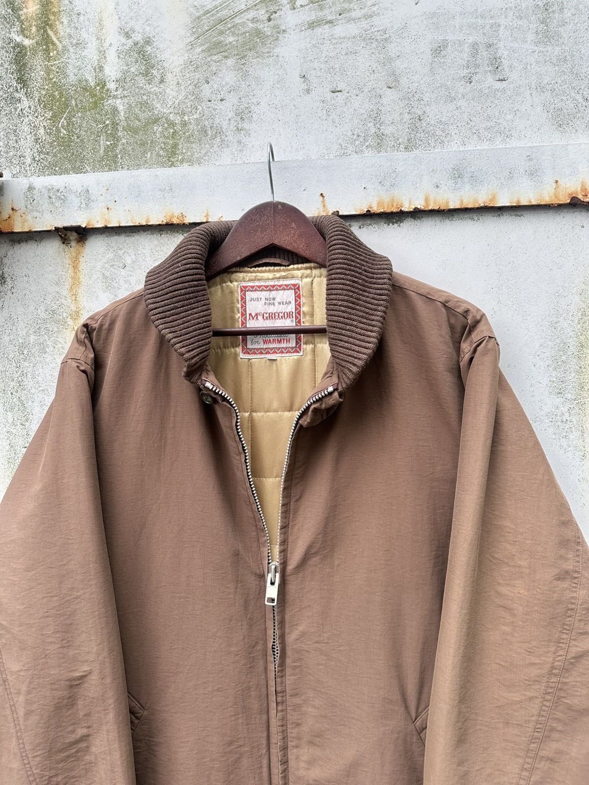 Vintage 👹MC.Gregor Light Puffer Long Bomber Jacket Size US L / EU 52-54 / 3 - 4 Thumbnail