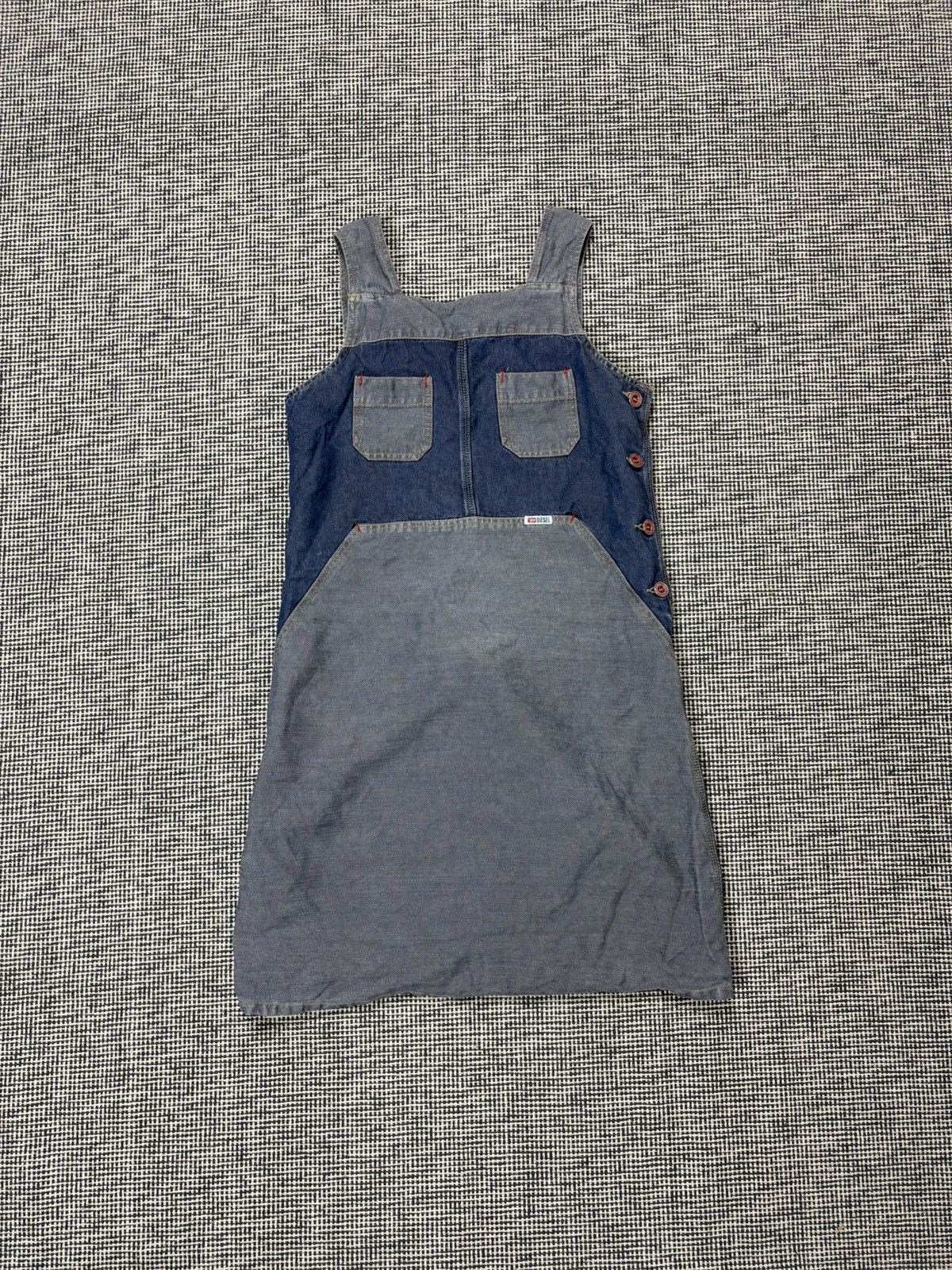Diesel Vintage 90s diesel denim mini dress y2k style coquette Size M / US 6-8 / IT 42-44 - 2 Thumbnail
