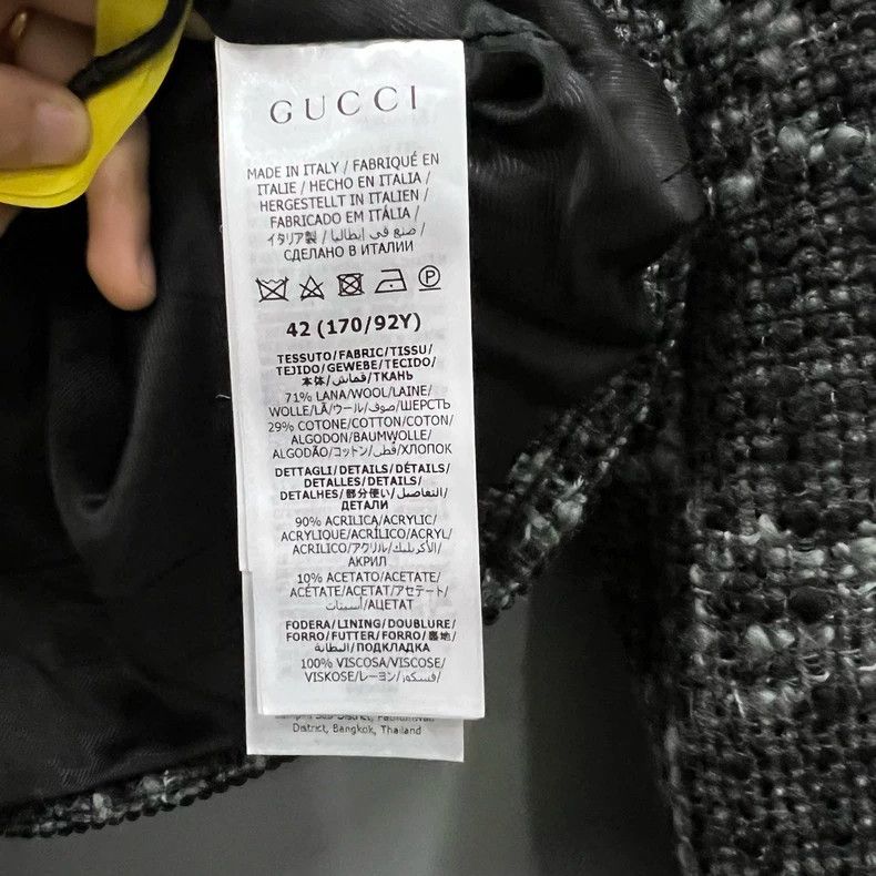 Gucci Gucci Clacard GG knitted jacket 2502-Nextarrow Size US XS / EU 42 / 0 - 4 Thumbnail