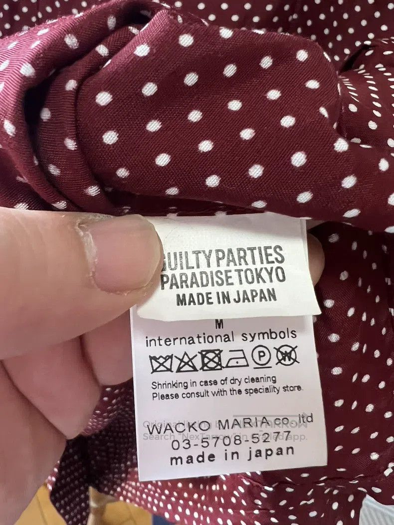 Wacko Maria Wacko Maria 20aw dot shirt Size US M / EU 48-50 / 2 - 4 Thumbnail