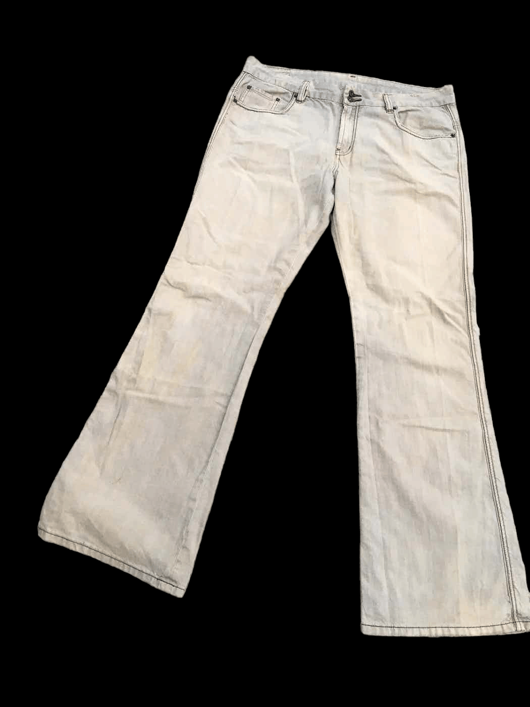 image of Designer Flared Buffalo Boot Cut Denim, Men's (Size 36)