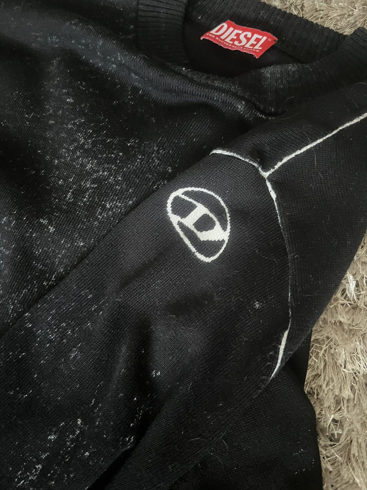 Diesel Diesel Black Sweater Size US S / EU 44-46 / 1 - 5 Thumbnail