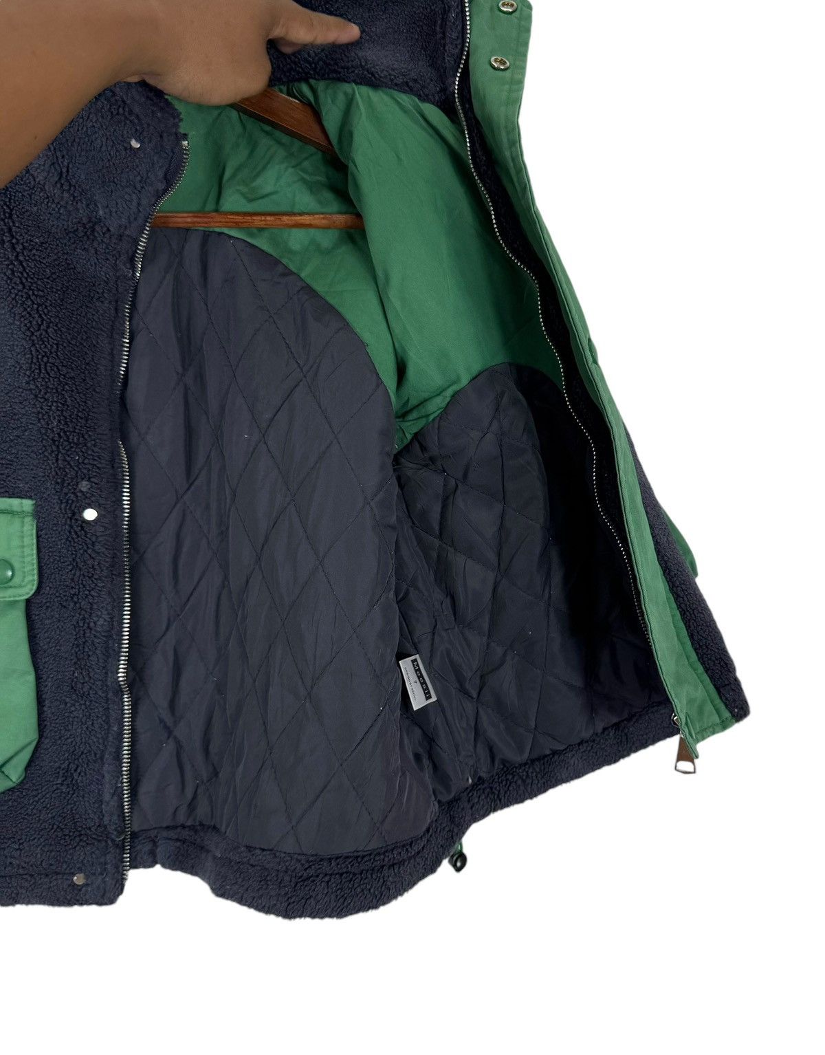 Vintage VINTAGE HAND MADE SAVE PLANET FLEECE VEST JACKET Size US M / EU 48-50 / 2 - 8 Thumbnail
