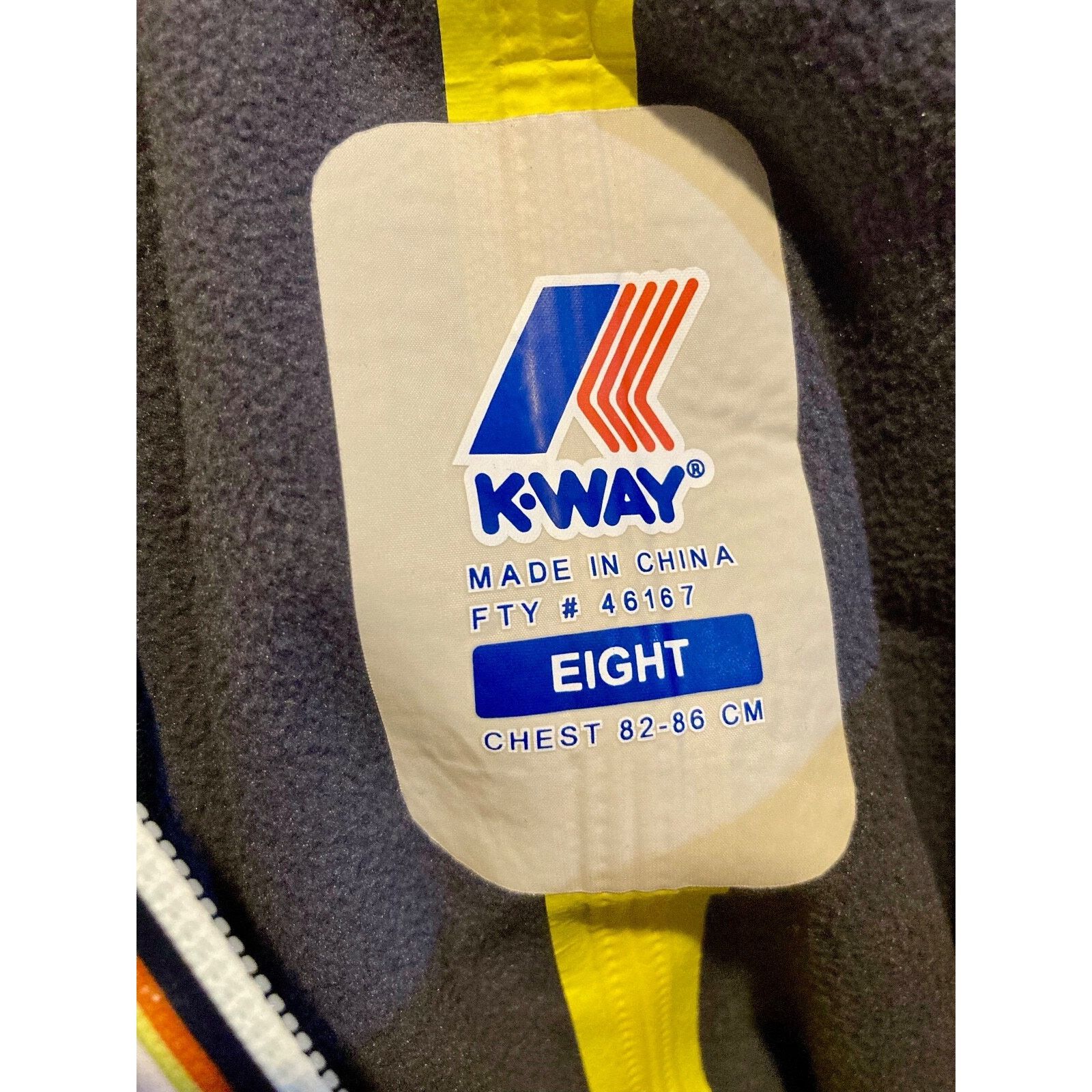 Other K-Way Women’s Lil Bonded Micro Ripstop Jacket Sz 8 Size M / US 6-8 / IT 42-44 - 13 Thumbnail