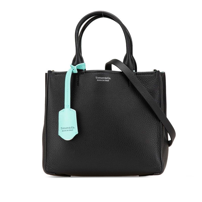 Tiffany & Co. Tiffany & Co. Tiffany Mini Shopping Bag Leather 2way Bag Leather Shoulder Bag Size ONE SIZE - 1 Thumbnail