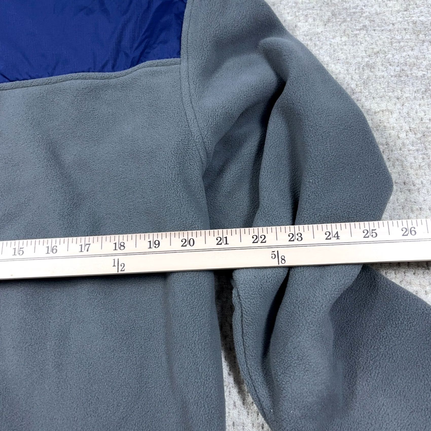 Vineyard Vines Vineyard Vines Sweater Men Small Gray Blue Pullover 1/4 Zip Fleece Sweatshirt Size US S / EU 44-46 / 1 - 7 Thumbnail