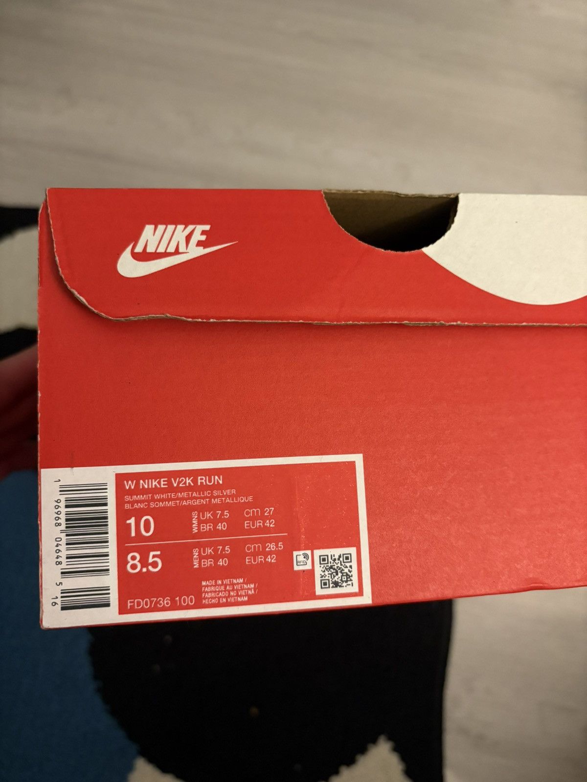 Nike Nike V2K Run Size US 8.5 / EU 41-42 - 7 Thumbnail