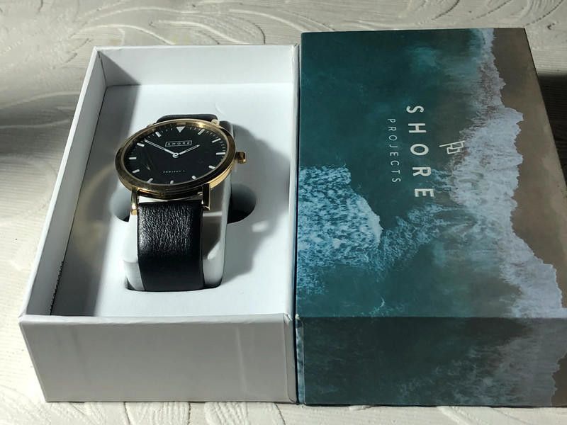 Designer Shore Projects Watch With Black Strap - Unisex Size ONE SIZE - 10 Thumbnail