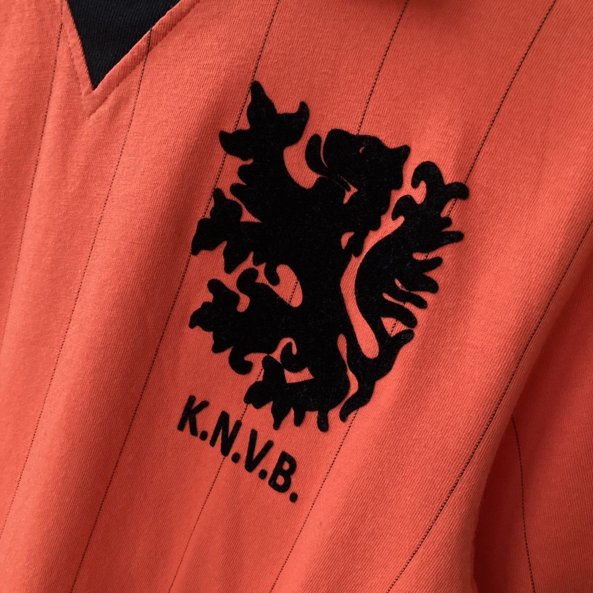 Vintage Blokcore Netherlands Jersey Retro 80s T Shirt Soccer Size US S / EU 44-46 / 1 - 3 Thumbnail