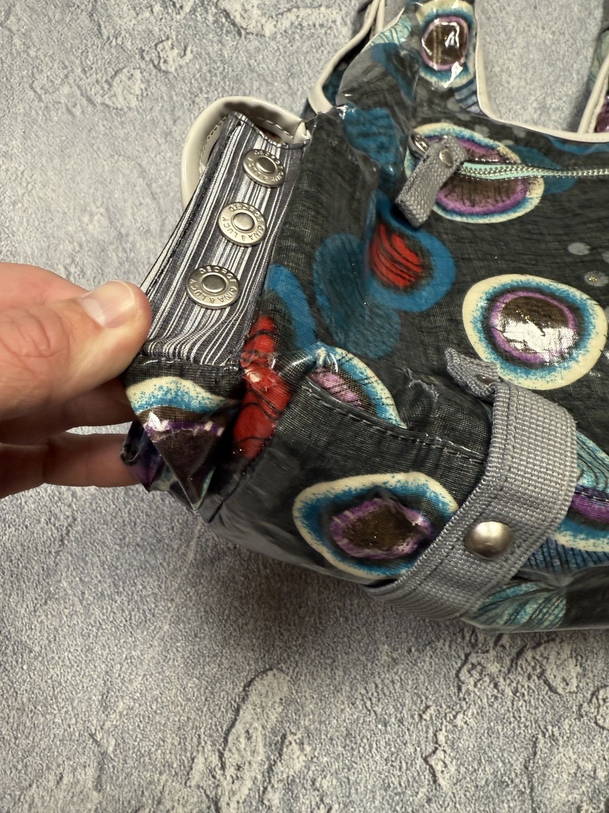 Japanese Brand GGL Bag George Gina Lucy Y2K Crazy Multipocket Size ONE SIZE - 18 Thumbnail
