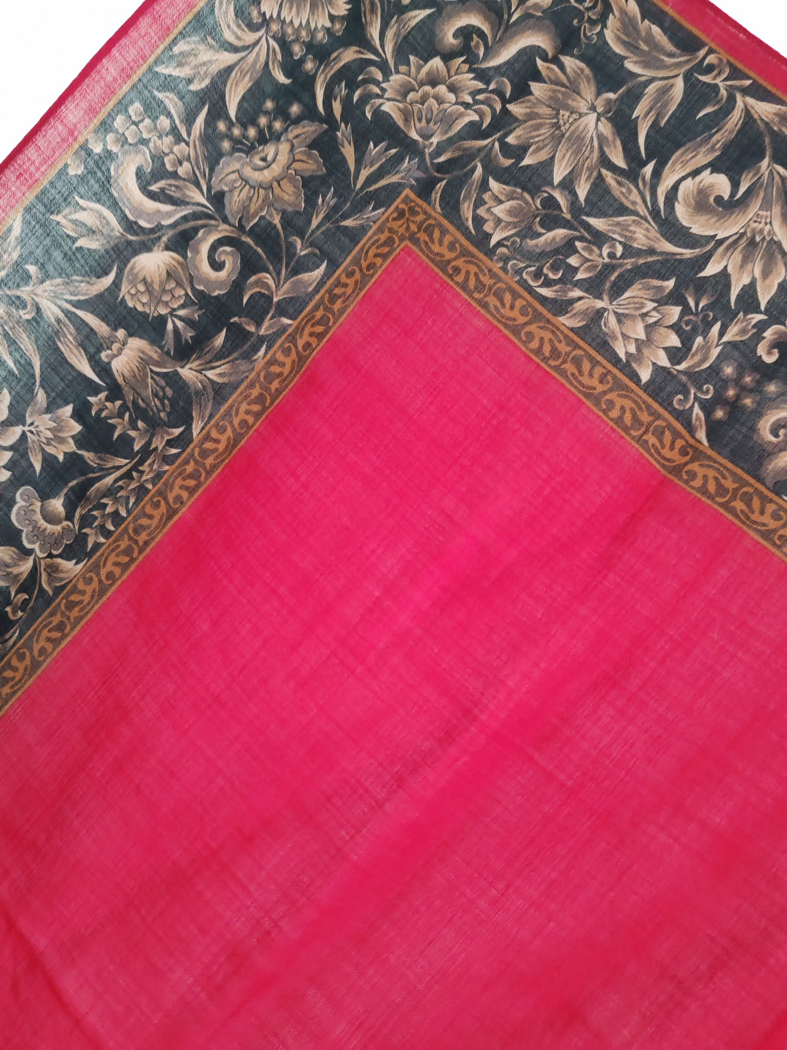 Valentino Vintage Wool Scarf Valentino Garavani Floral Filigree 38" Size ONE SIZE - 6 Thumbnail