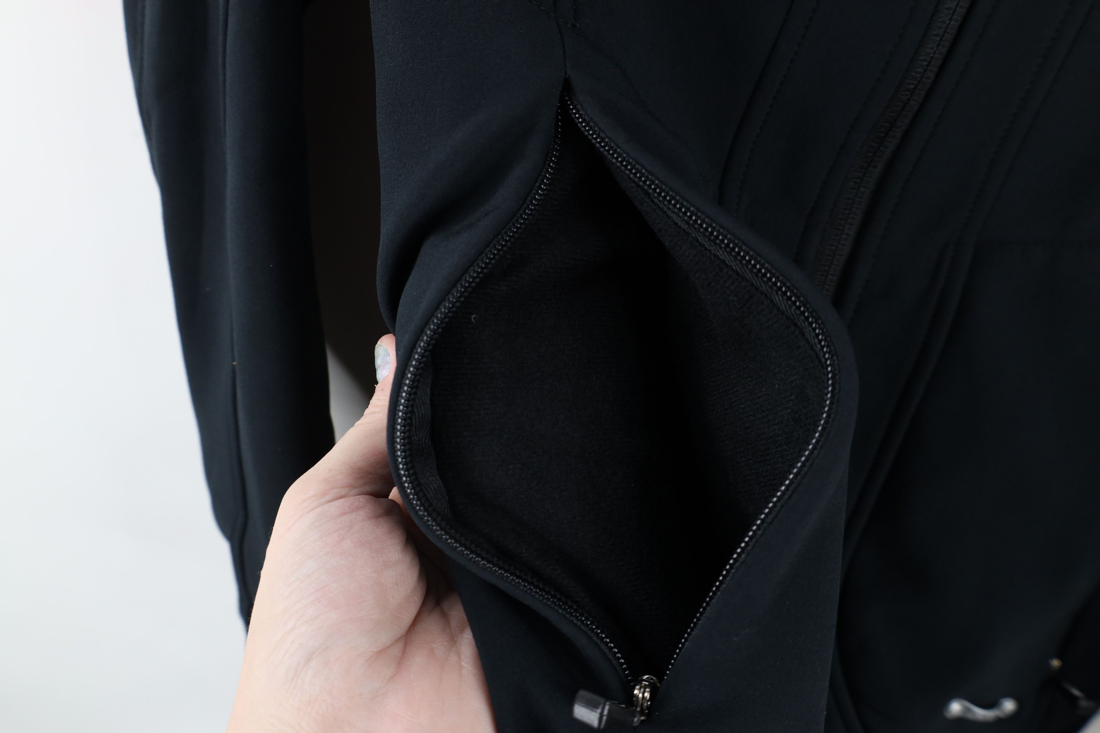 Spyder × Vintage Vintage Spyder XT.L Lined Soft Shell Full Zip Jacket Black Size M / US 6-8 / IT 42-44 - 7 Thumbnail