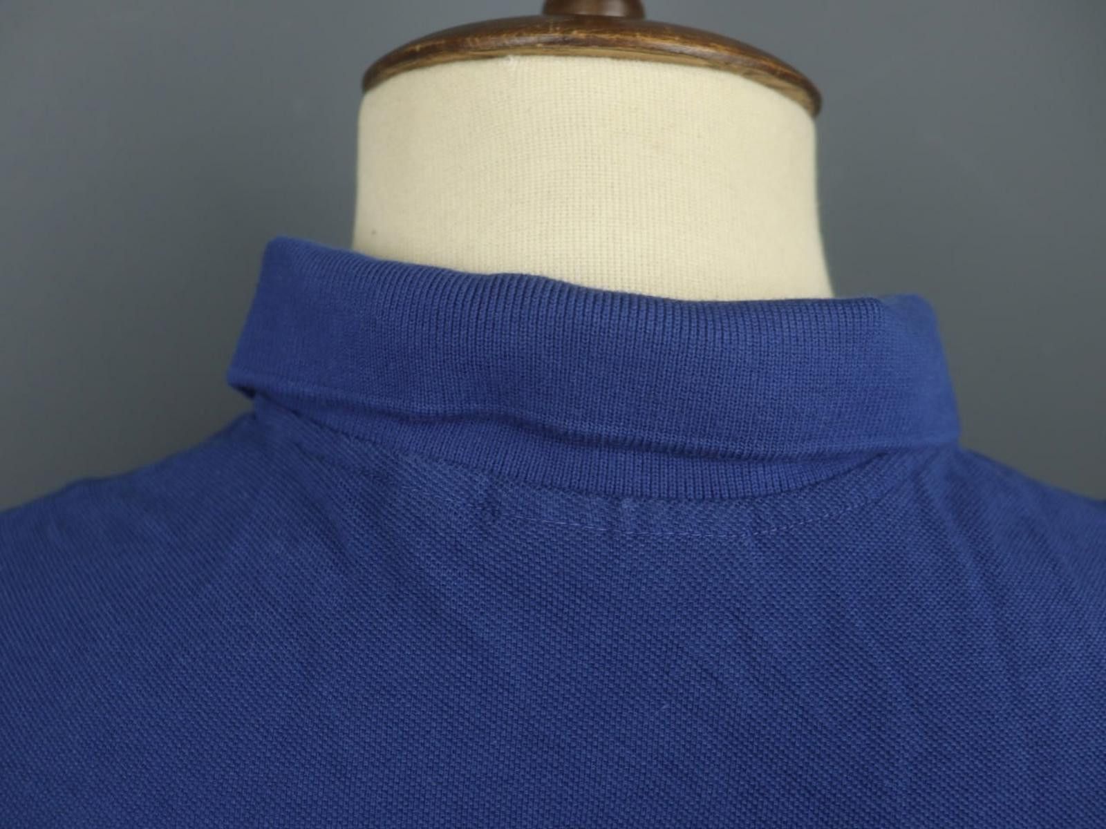 Lacoste Lacoste Blue 100% Cotton Collared Polo Shirt Size 4XL Size US XXL / EU 58 / 5 - 9 Thumbnail