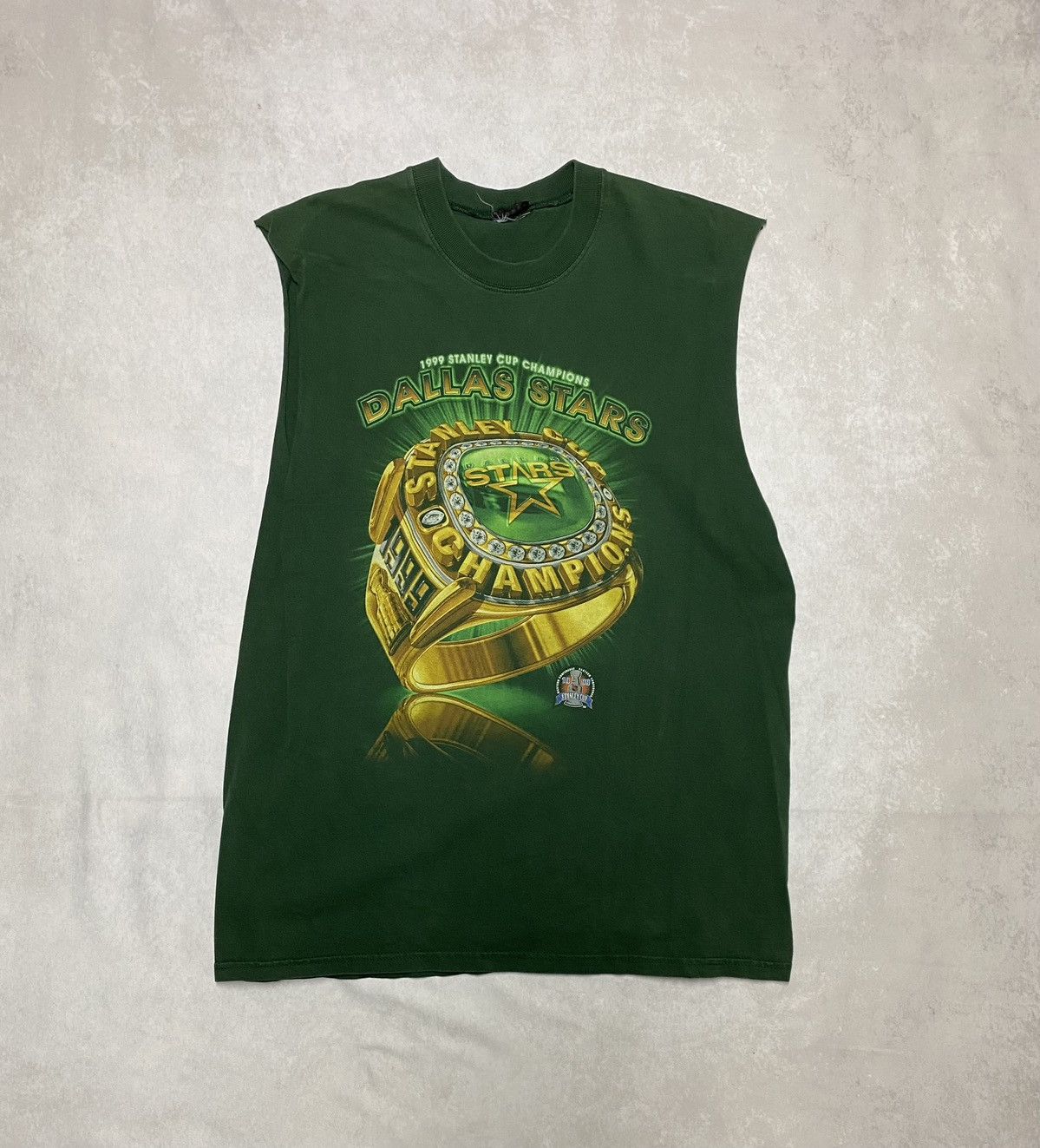 NHL × Vintage Crazy Vintage Y2K 90’s Streetwear Dallas Stars Cutoff Tee M Size US M / EU 48-50 / 2 - 1 Thumbnail