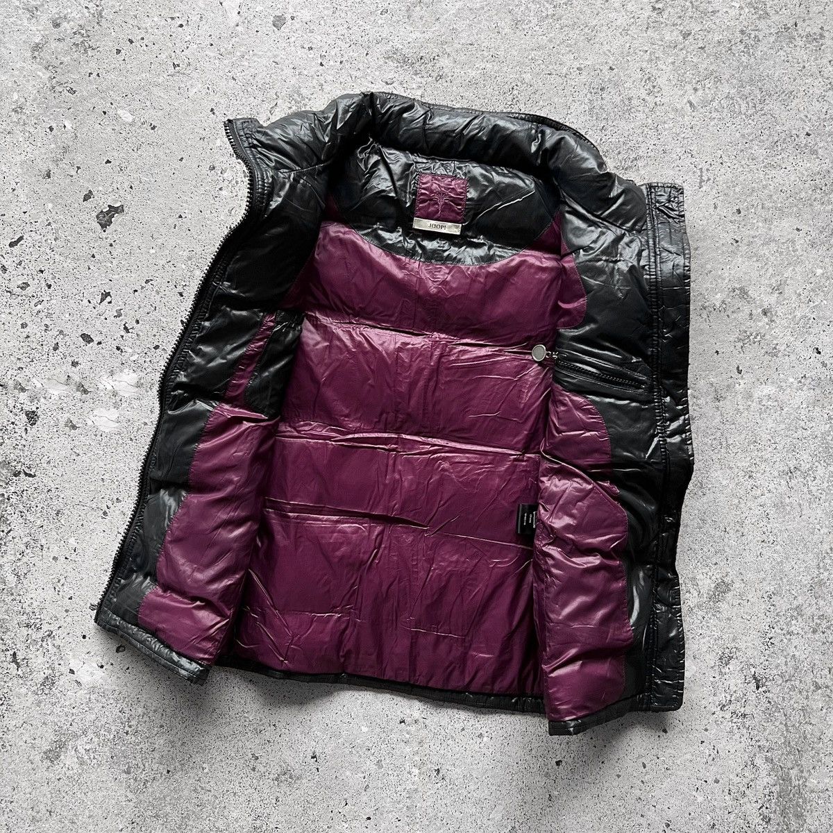 Designer × Joop! Joop! Womens Black Premium Down Puffer Vest Full Zip Pockets Size S / US 4 / IT 40 - 3 Thumbnail