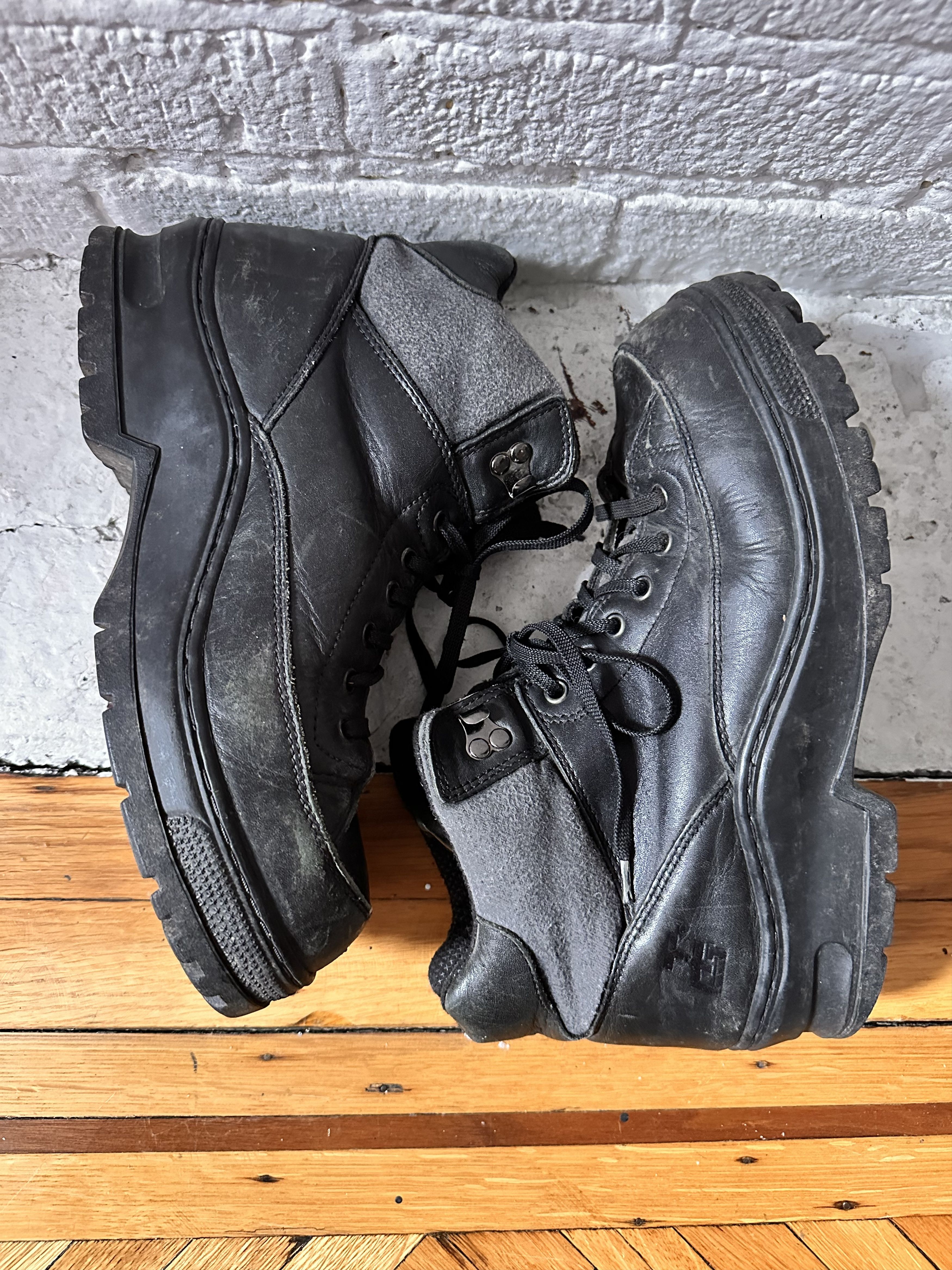 Leather Wolverine Black Leather Workwear Boots - 9.5 US Size US 9.5 / EU 42-43 - 6 Thumbnail