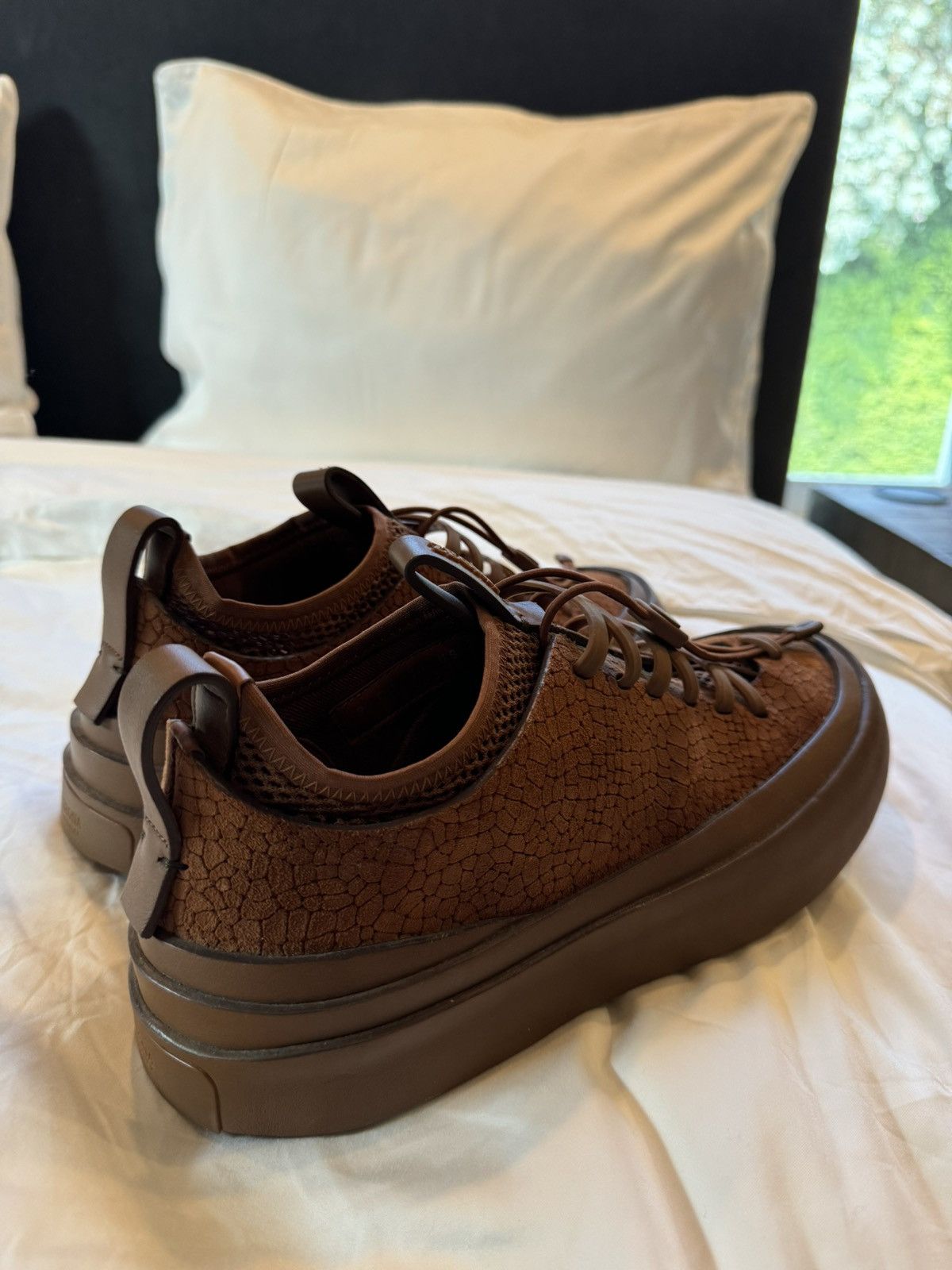 image of Zegna X Mr. Bailey Shoes in Brown, Men's (Size 10)