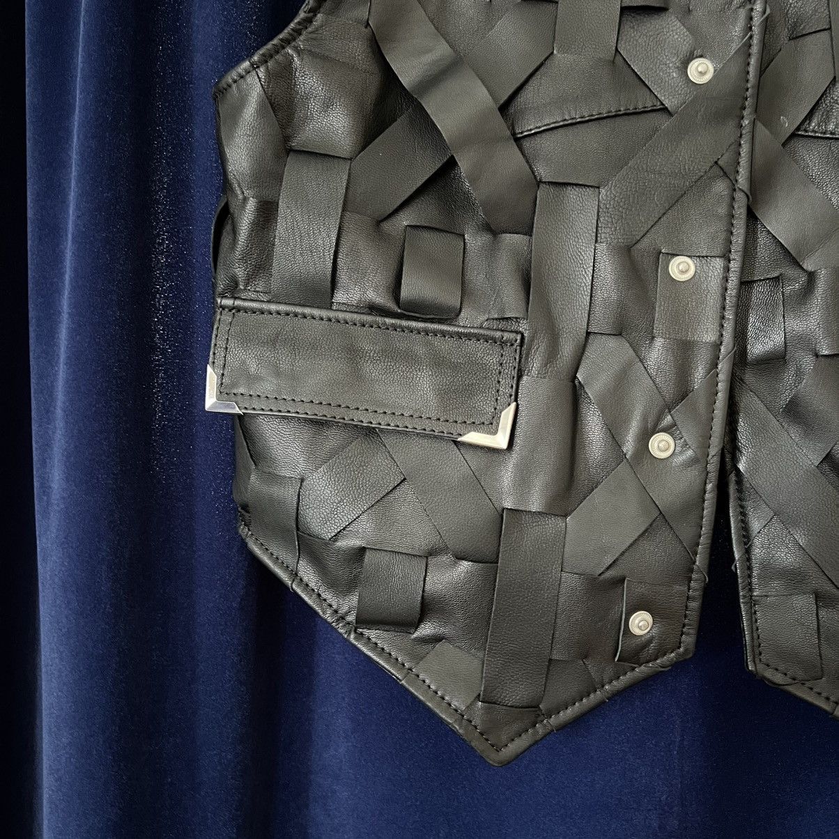 Han Kjobenhavn Han Kjobenhavn Woven Goat Leather Vest Size US M / EU 48-50 / 2 - 4 Thumbnail