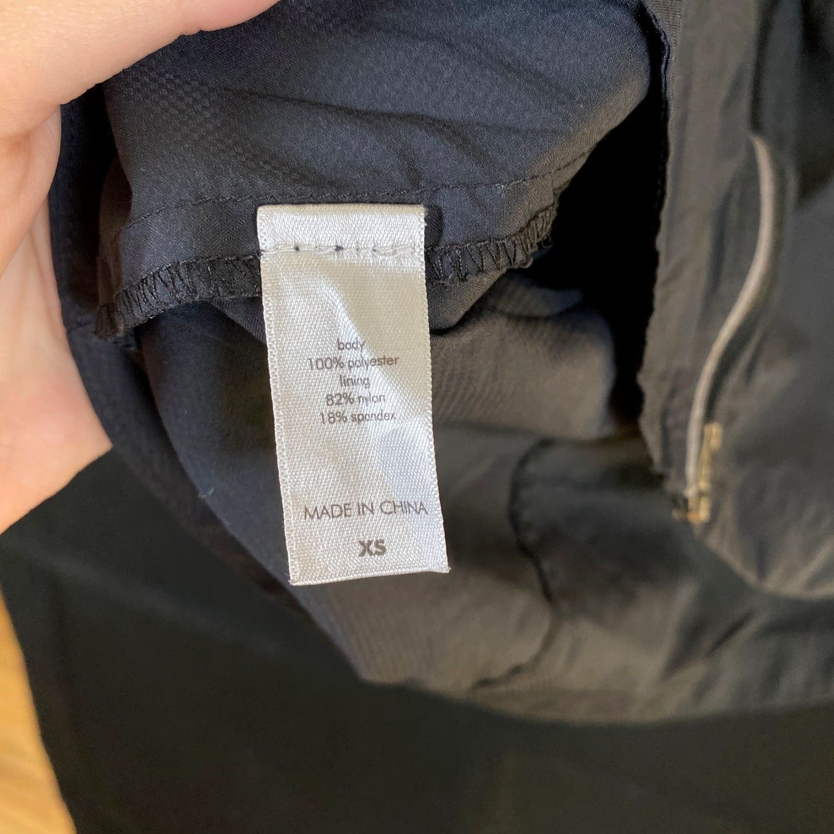 Vintage Lucy Womens Vest Dark Blue Full Zip Hooded LucyTech Lightweight Pocket XS Vest Satin Polyester Windbreaker Womens XS Size XS / US 0-2 / IT 36-38 - 5 Thumbnail