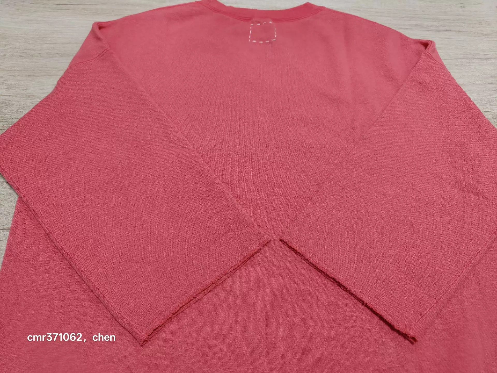 Visvim VISVIM 21AW JUMBO SWEAT 3/4 UNEVEN DYE red/pink 3 Size US L / EU 52-54 / 3 - 8 Thumbnail