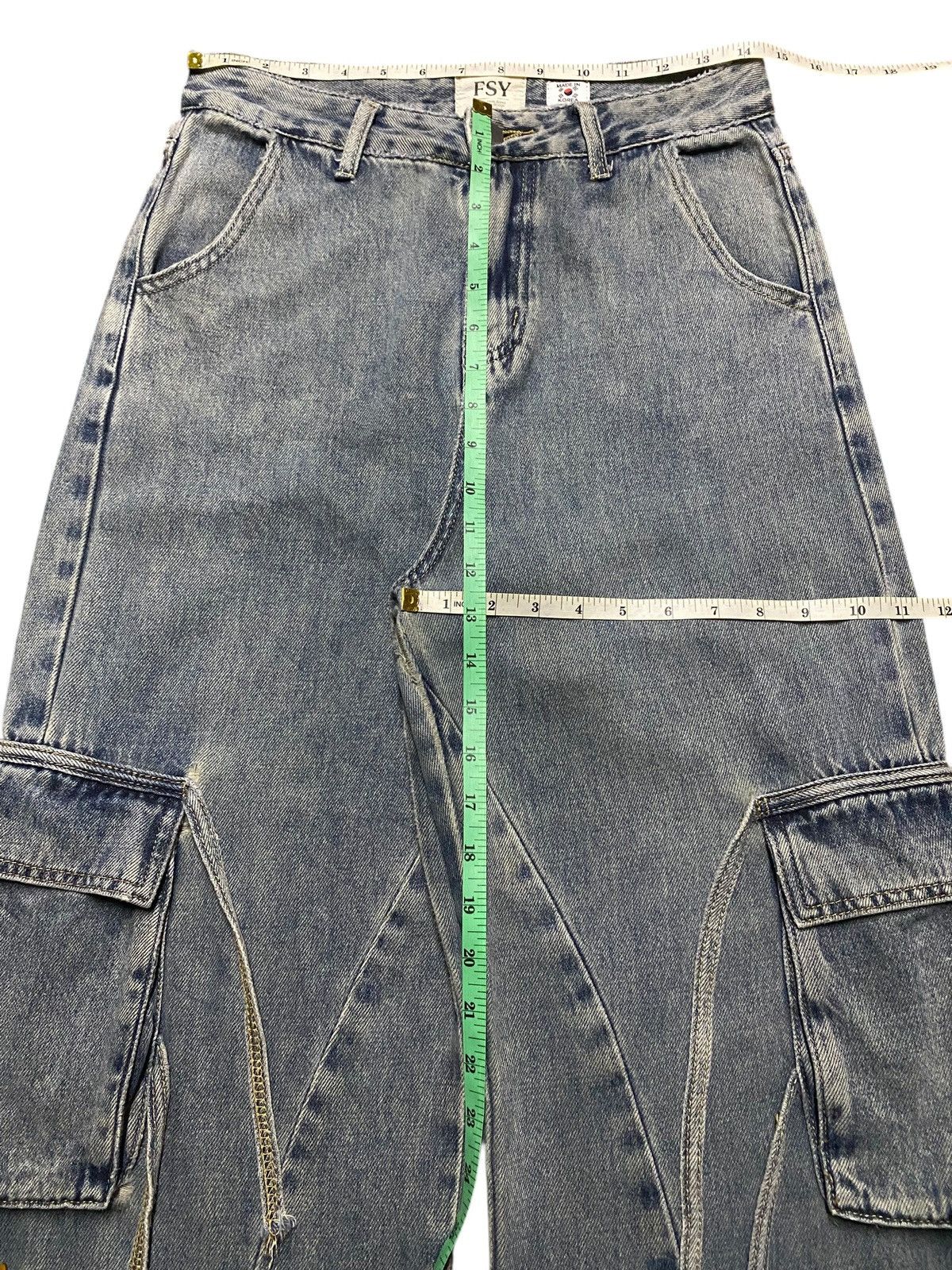 Vintage Vintage Japanese Brand FSY Super Baggy Lace Up Carpenter Size US 29 - 16 Thumbnail