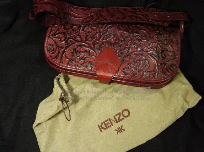 Kenzo KENZO Limited Edition Leather Shoulder Bag. Size ONE SIZE - 1 Thumbnail
