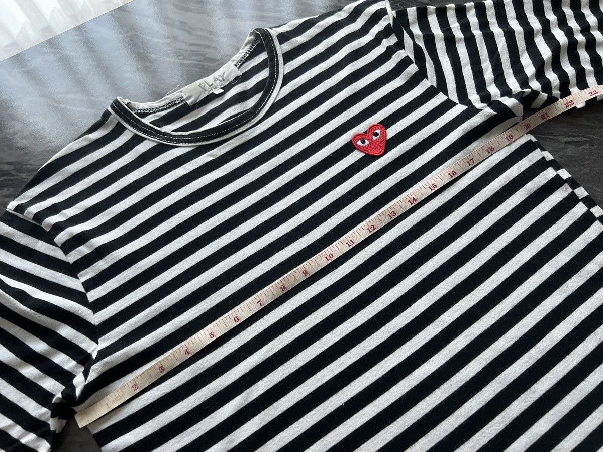Comme des Garcons Comme Des Garcons : Play Black White Stripe Long Sleeve Size US L / EU 52-54 / 3 - 6 Thumbnail