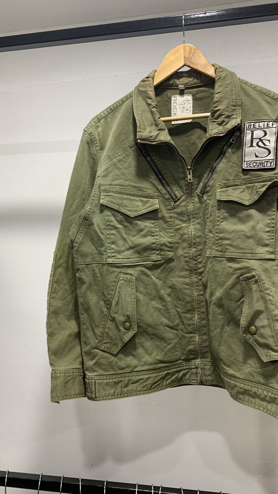 Japanese Brand 💥FINAL DROP💥 Faded Rocky Military Gear Punk 80s Size US L / EU 52-54 / 3 - 3 Thumbnail