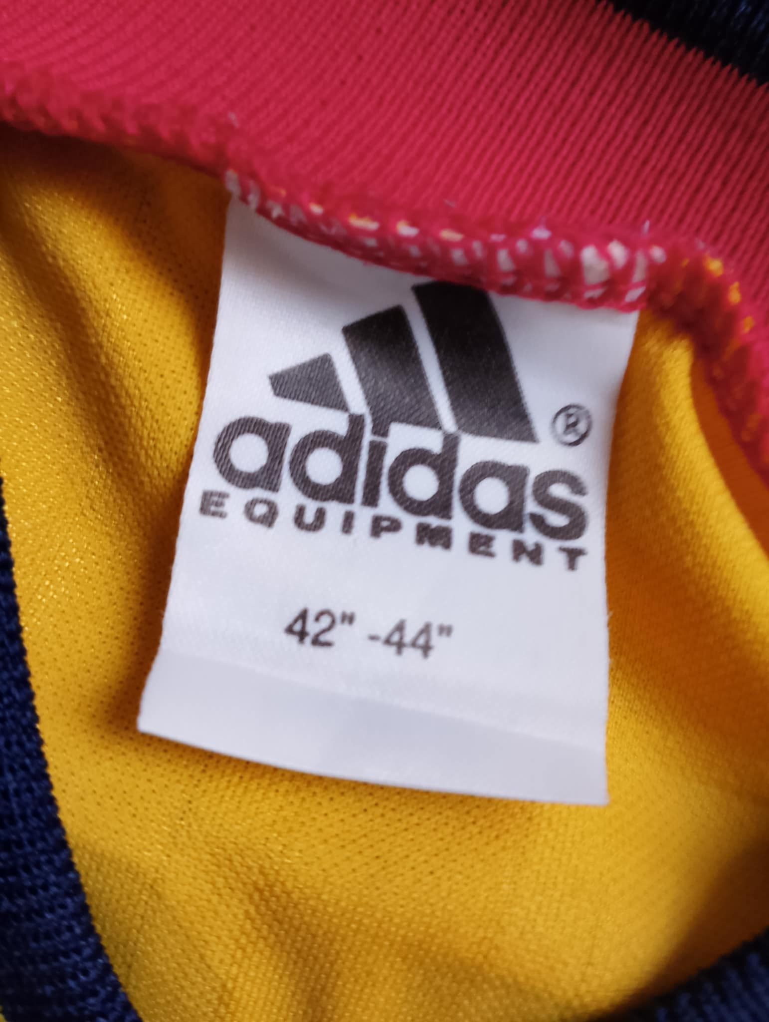 Adidas × Vintage Adidas 1993/94 Arsenal London Away Jersey 8 Ian Wright Size US L / EU 52-54 / 3 - 8 Thumbnail