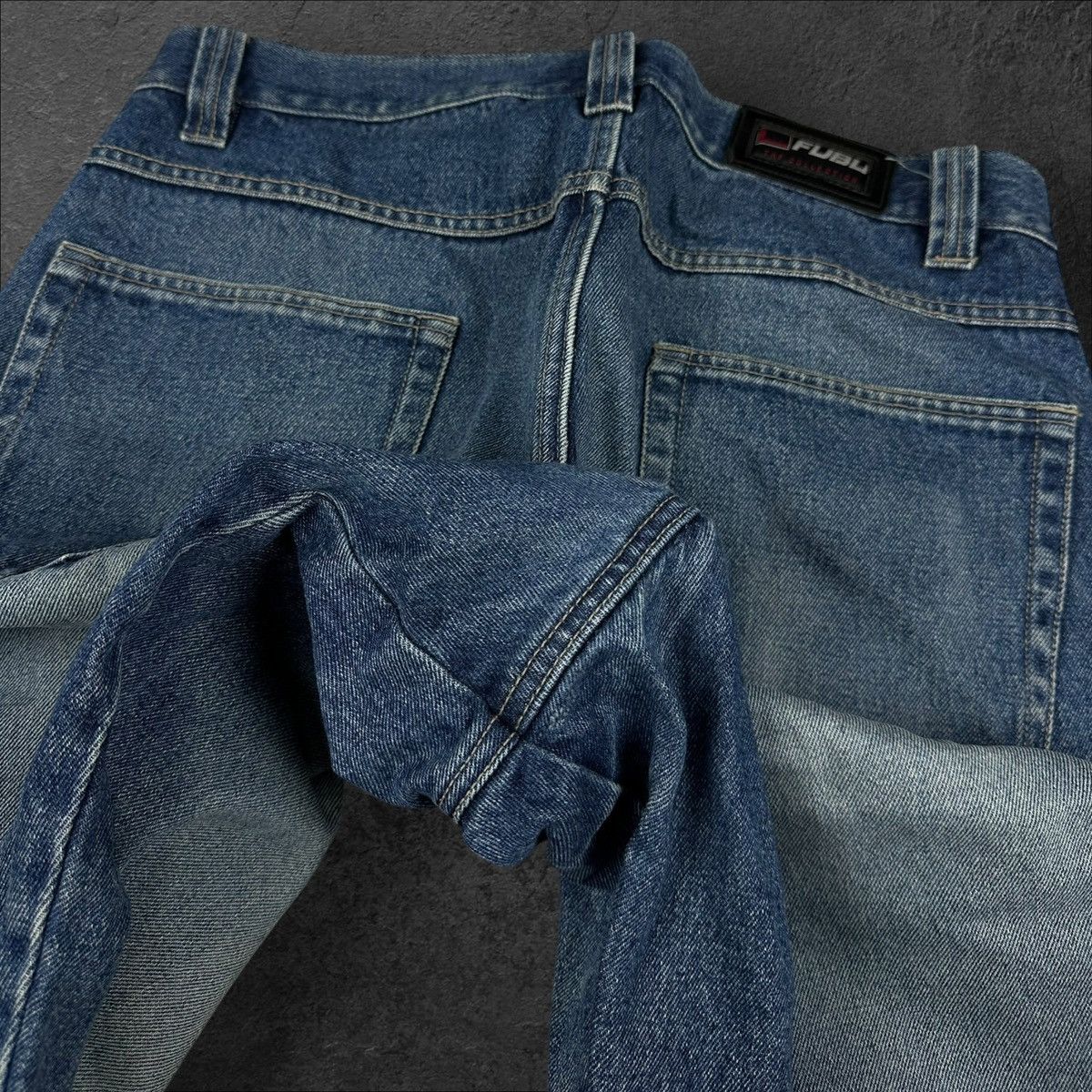 Fubu × Vintage Vintage Fubu Baggy Jeans Denim Rap Skate Pants w36 l34 Size US 36 / EU 52 - 5 Thumbnail