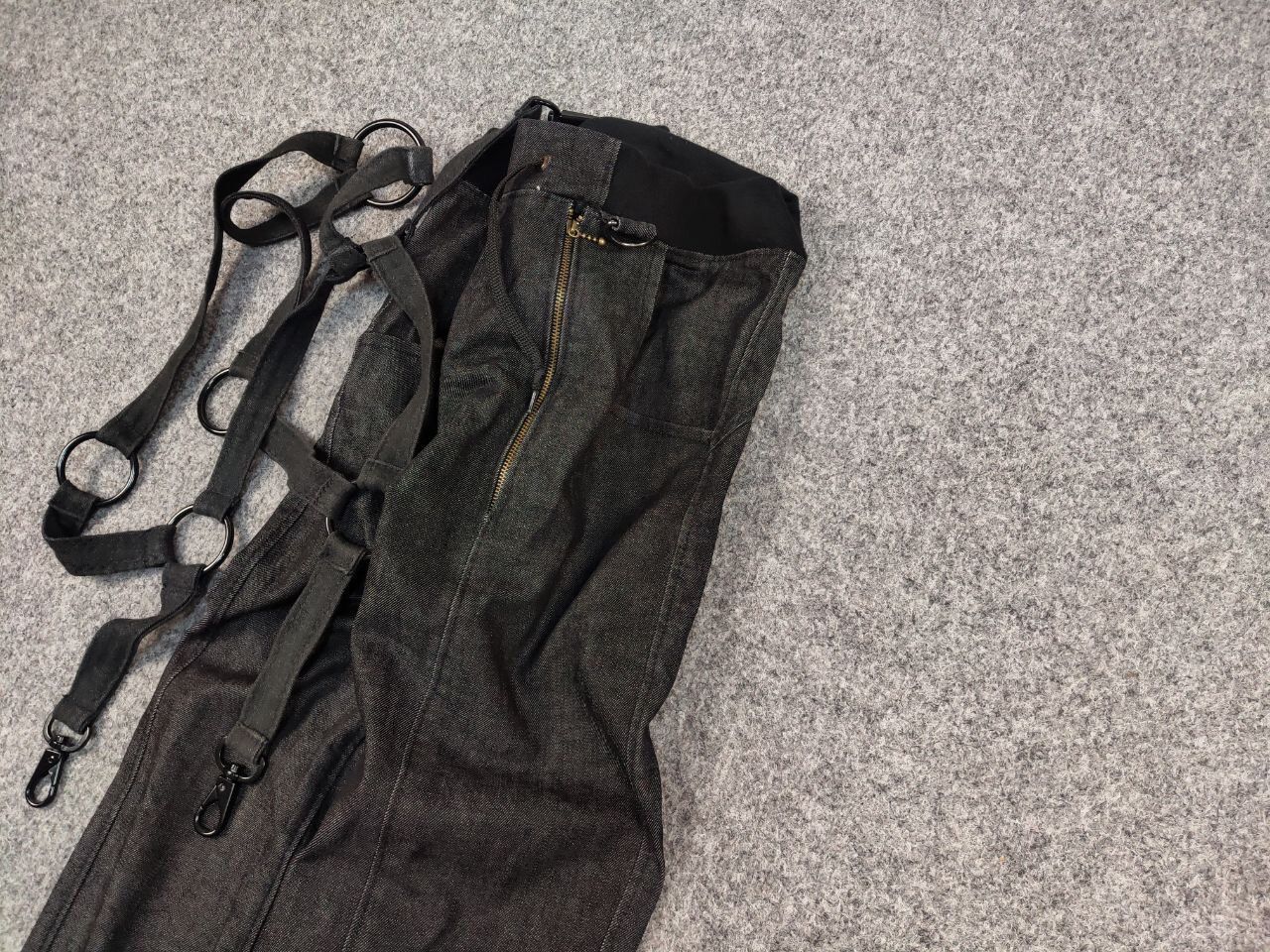If Six Was Nine Vintage 90's House Loferrie Japan design Bondage Zip Pants Size US 32 / EU 48 - 4 Thumbnail