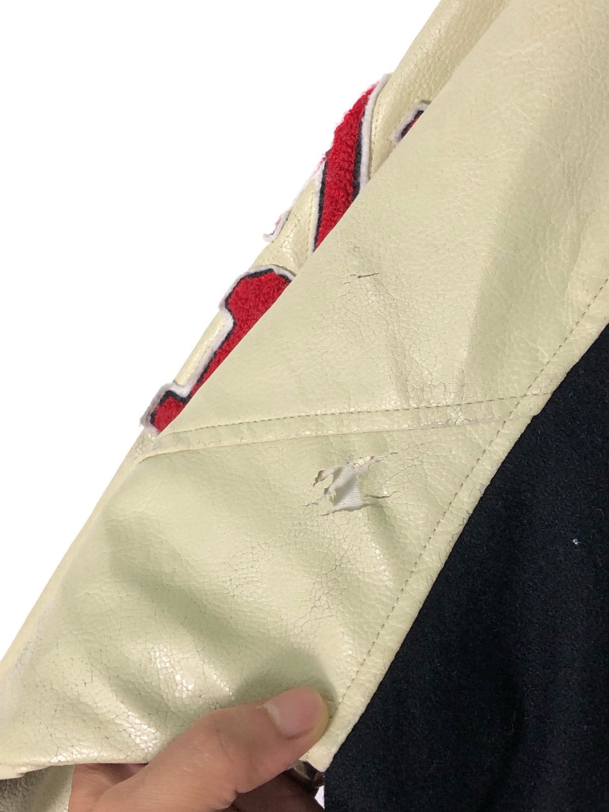 Vintage RARE🔥VINTAGE 1991 DISTRESS CONART WESTCOAST VARSITY JACKET Size US XL / EU 56 / 4 - 19 Thumbnail