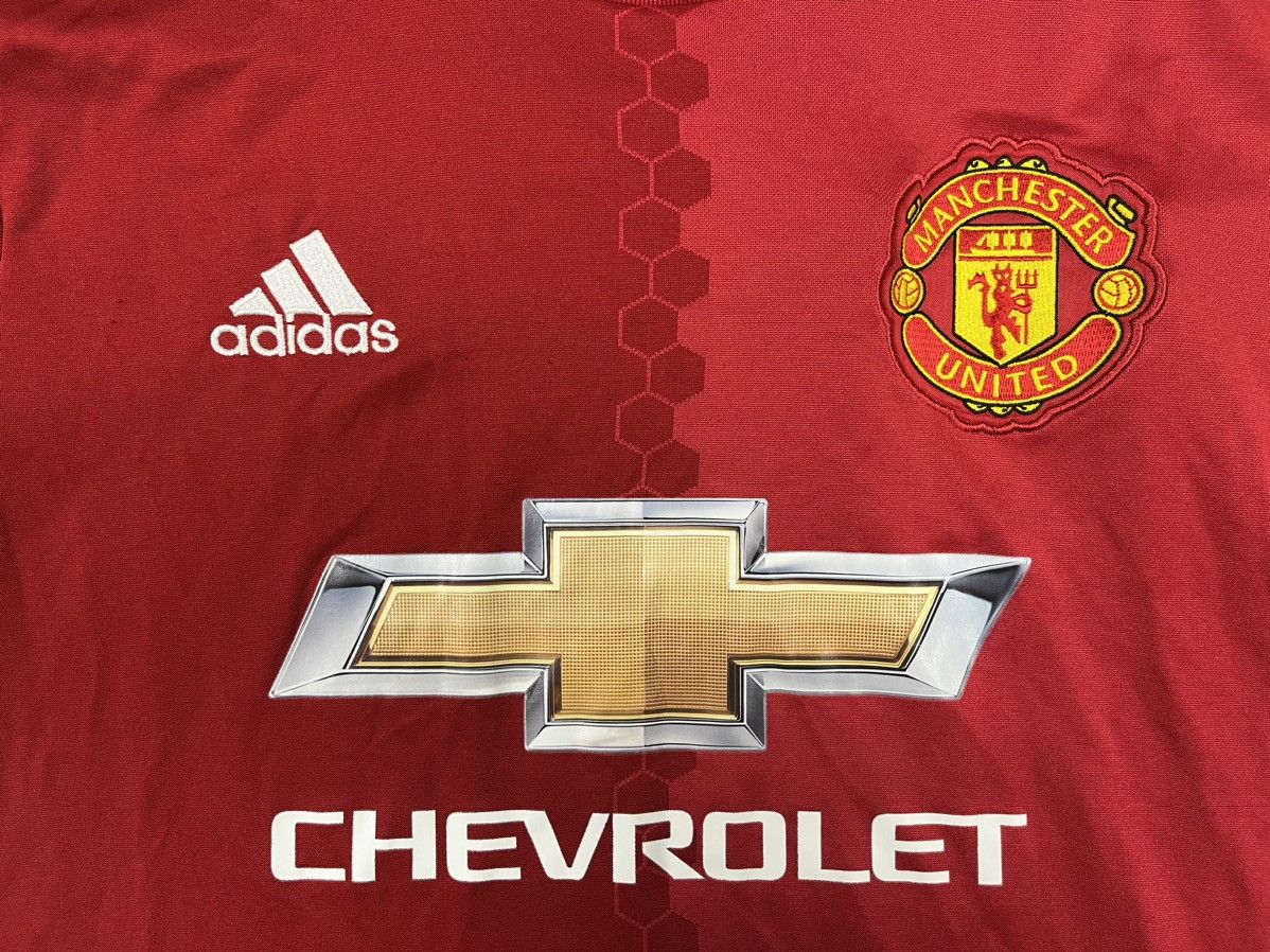 Adidas MANCHESTER UNITED 2017 2018 HOME SHIRT SOCCER JERSEY ADIDAS Size US M / EU 48-50 / 2 - 2 Thumbnail