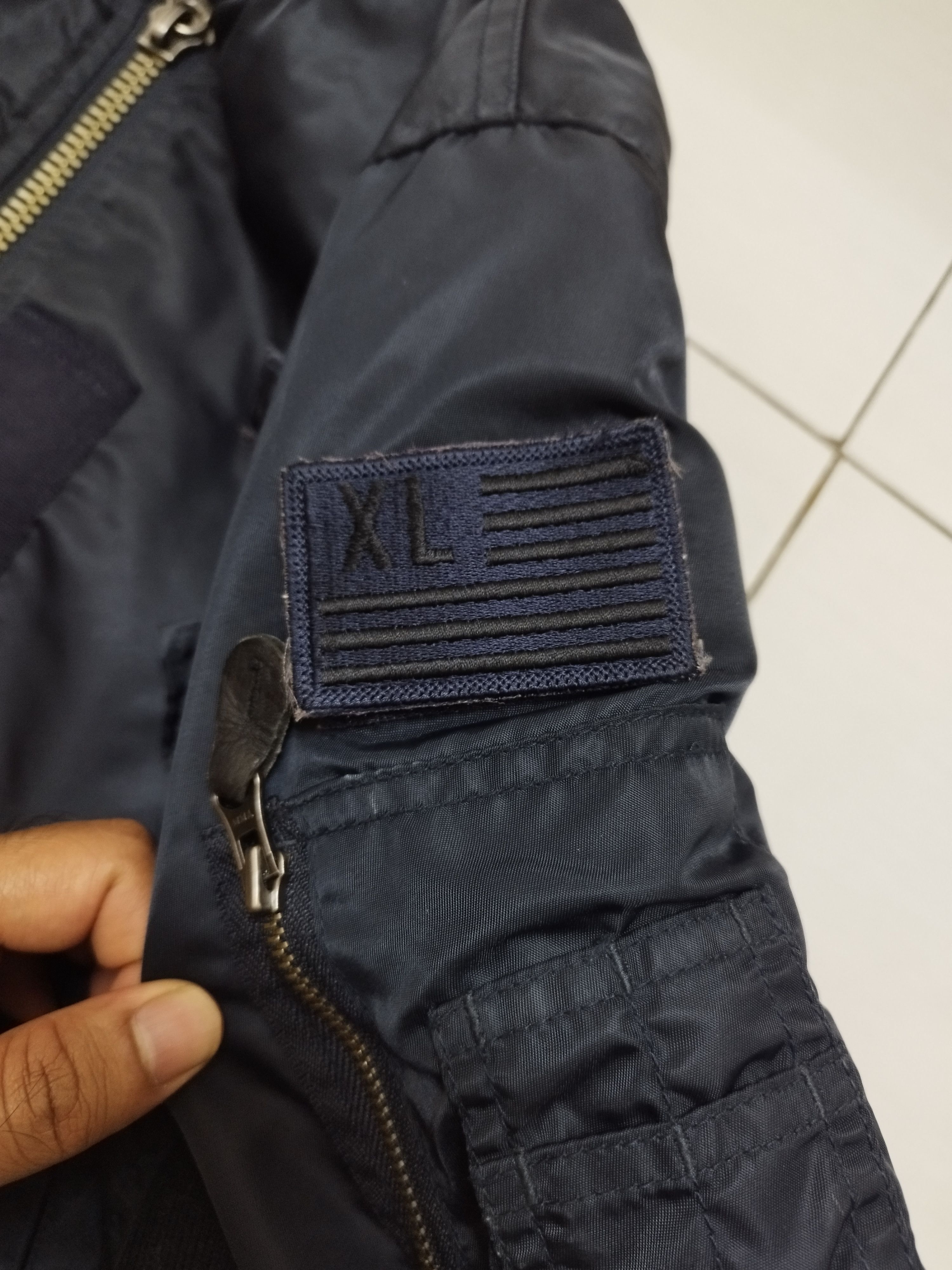 Japanese Brand Xlarge Bomber Jacket 2 Way Size US L / EU 52-54 / 3 - 5 Thumbnail