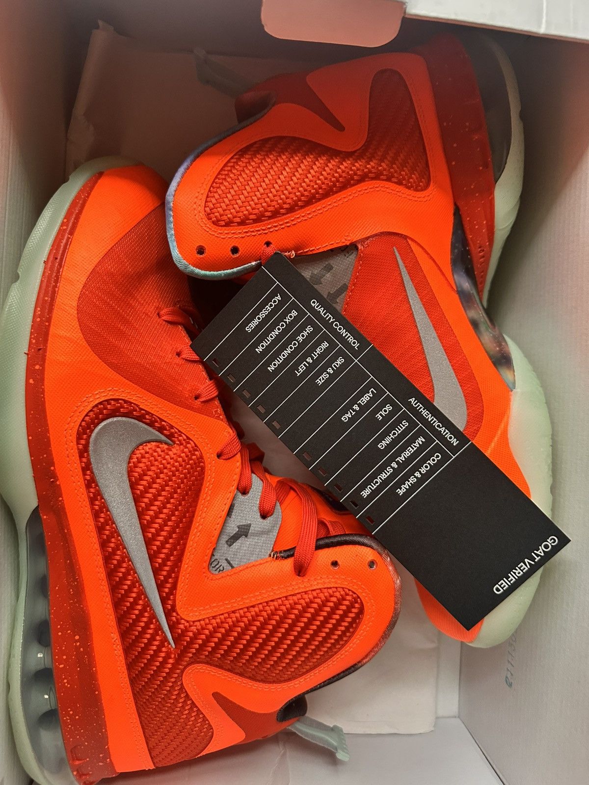 Jordan Brand × Nike × Sneaker Politics Nike LeBron IX Total Orange Size US 10 / EU 43 - 11 Thumbnail