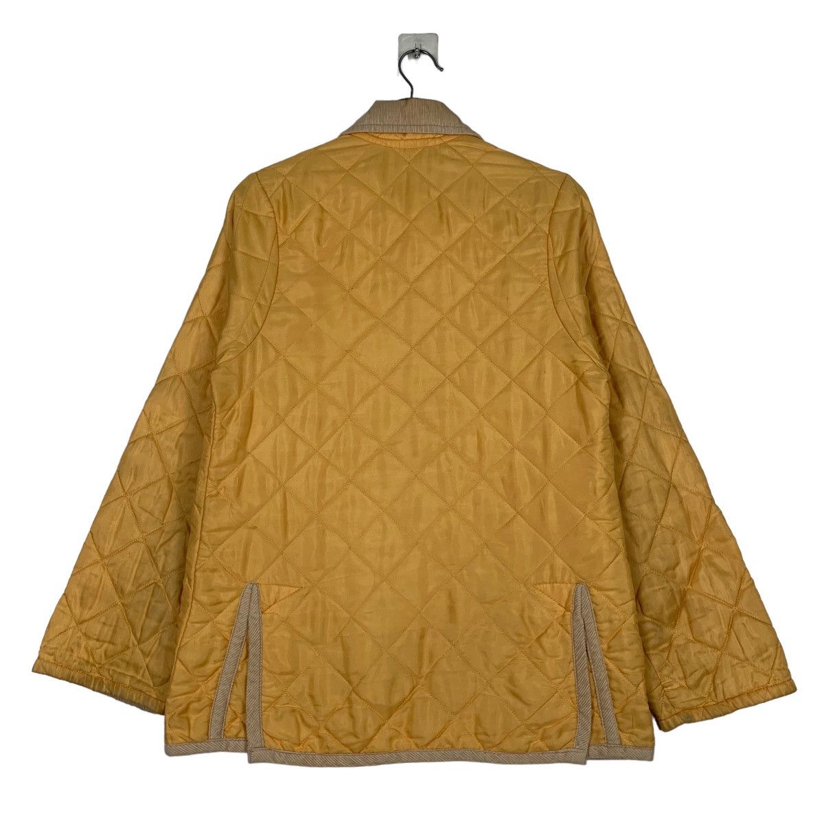 Lavenham Lavenham Made in England Yellow Quilted Jacket #0431-C20 Size US S / EU 44-46 / 1 - 7 Thumbnail