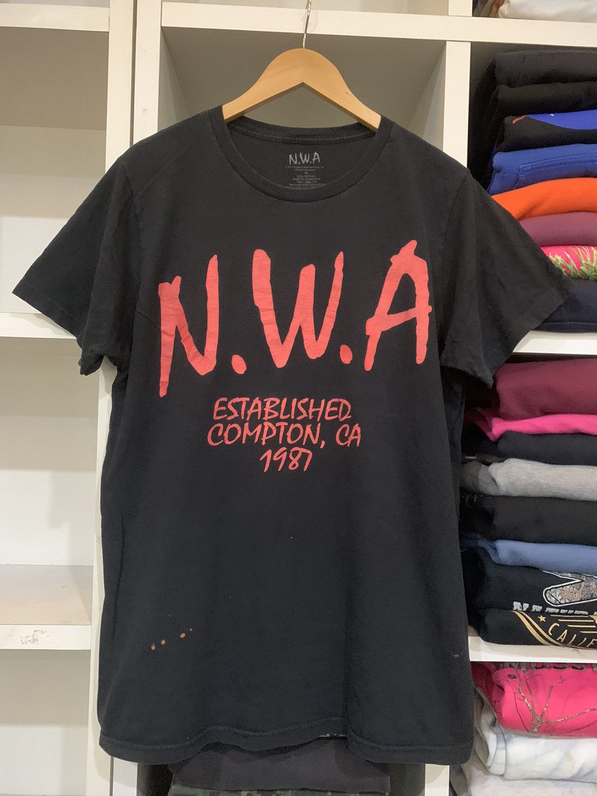 Rap Tees 2013 NWA Rapper T-Shirt Size US XL / EU 56 / 4 - 2 Thumbnail