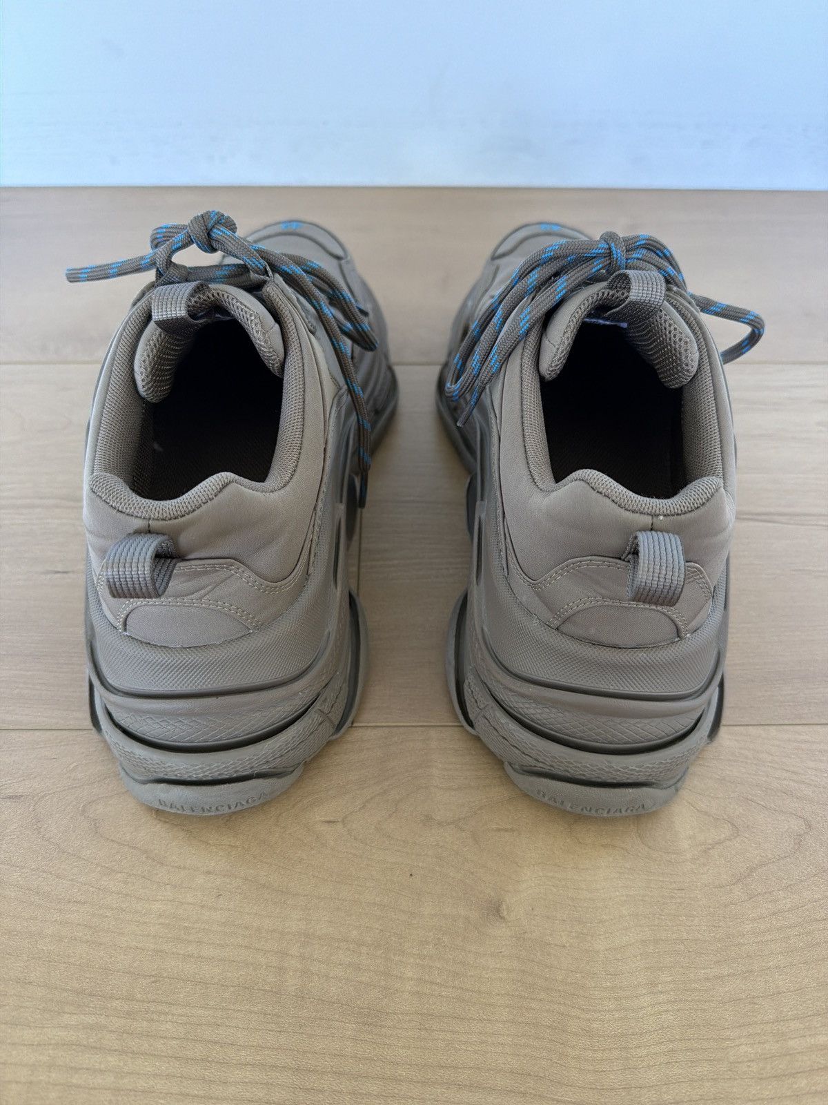 Balenciaga Balenciaga Triple S Sneakers – Taupe/Blue – EU 42 Size US 9 / EU 42 - 4 Thumbnail