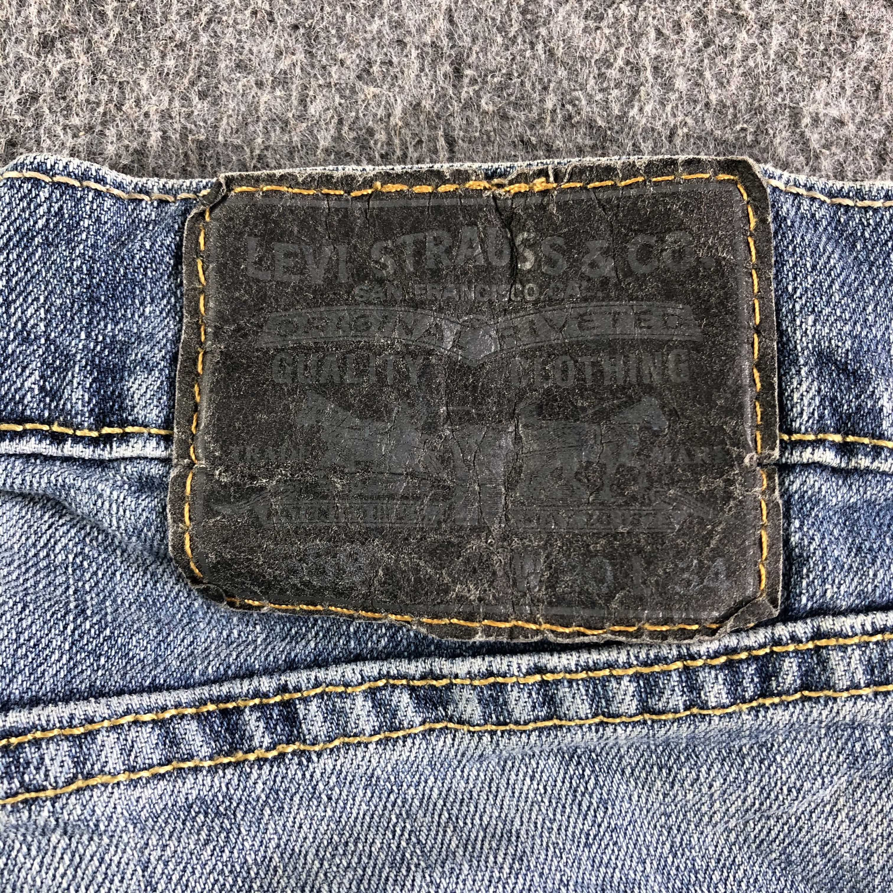 Levi's Vintage Blue Wash Levis 559 Jeans-J3305 Size US 32 / EU 48 - 5 Thumbnail