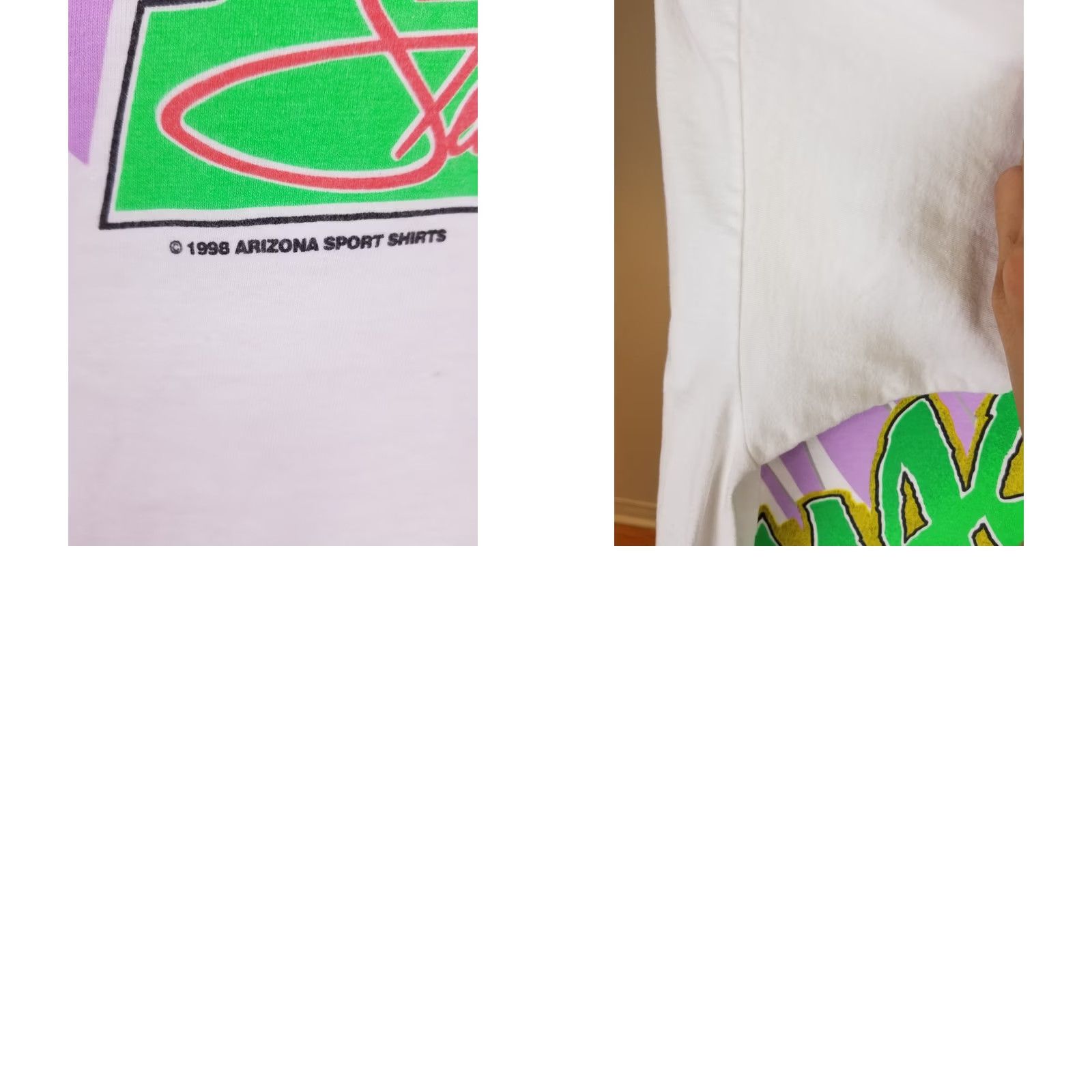 Vintage VINTAGE 98' STEVE KINSER QUAKER STATE RACING ARIZONA WITE COTTON T-SHIRT SZ XL Size US XL / EU 56 / 4 - 8 Thumbnail