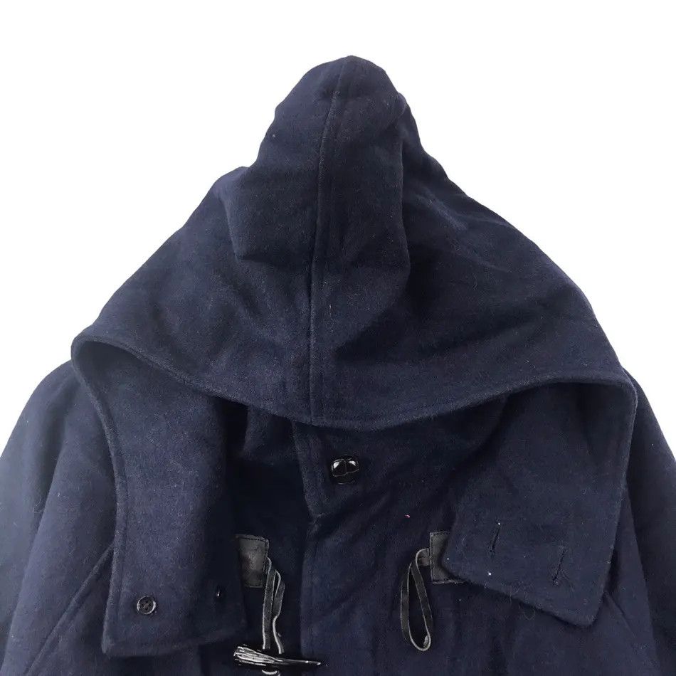 Japanese Brand GRAND GLOBAL DESIGN Ggd Hooded Wool Duffle Coat Size US M / EU 48-50 / 2 - 2 Thumbnail