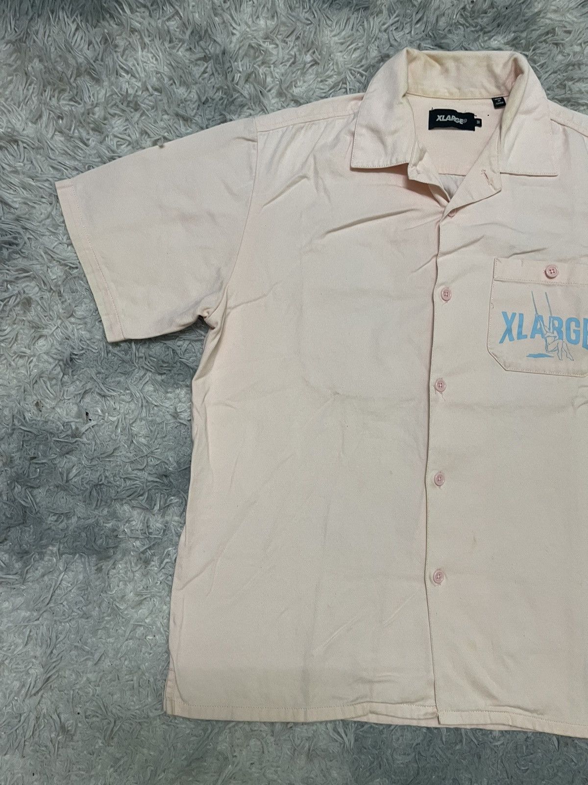 Japanese Brand × Xlarge OG STYLE XLARGE WORKWEAR BUTTON UP RARE BACKHIT Size US M / EU 48-50 / 2 - 3 Thumbnail