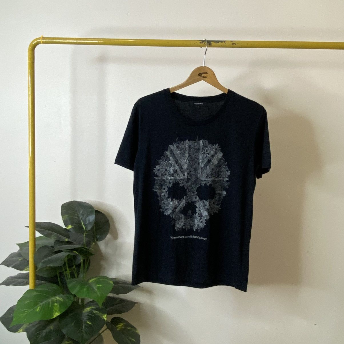 If Six Was Nine Difference Rupert Skulls Japanese Cyber Gothic Punk Emo Tee Size US M / EU 48-50 / 2 - 1 Thumbnail