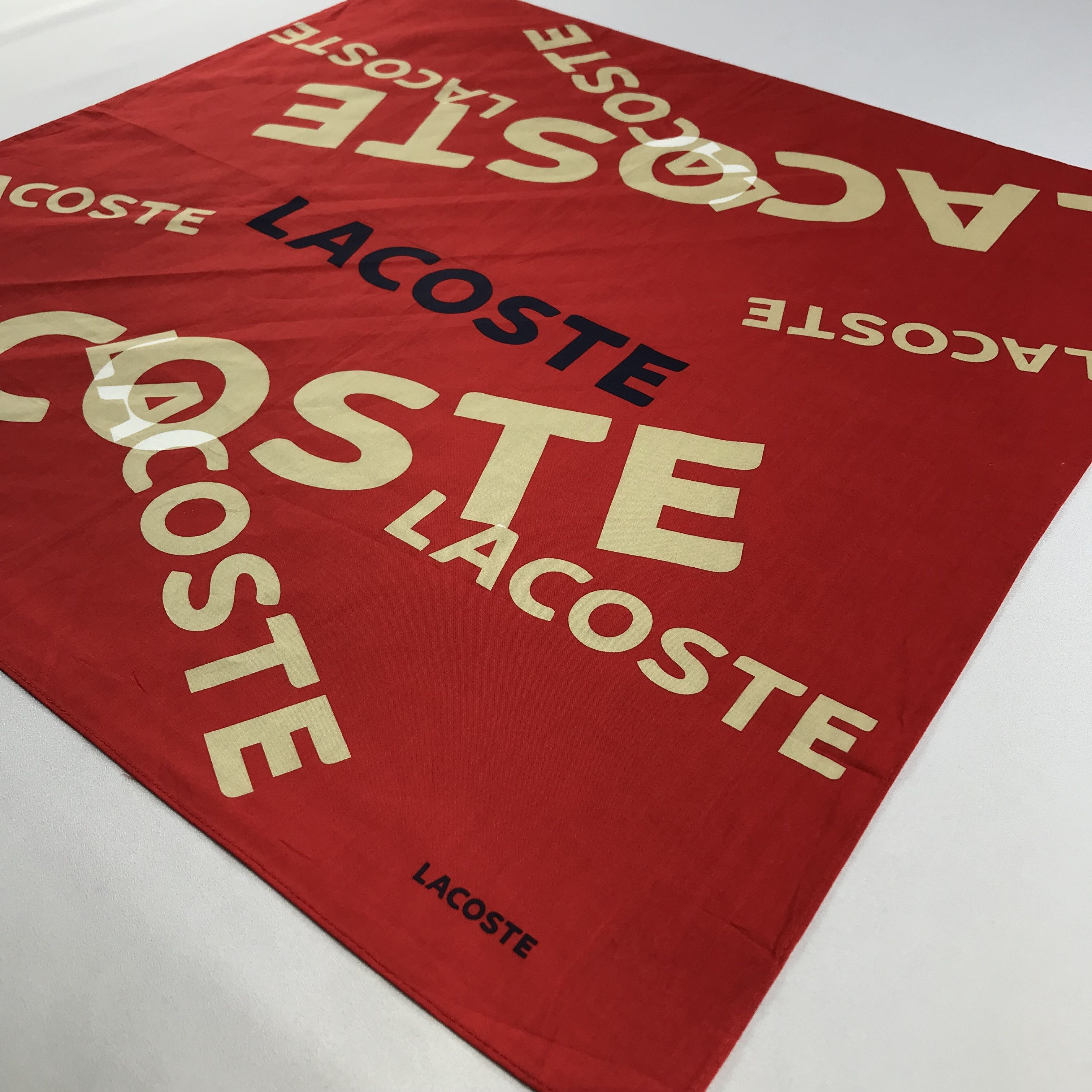 Lacoste Lacoste Handkerchief / Bandana / Neckerchief C734 Size ONE SIZE - 4 Thumbnail